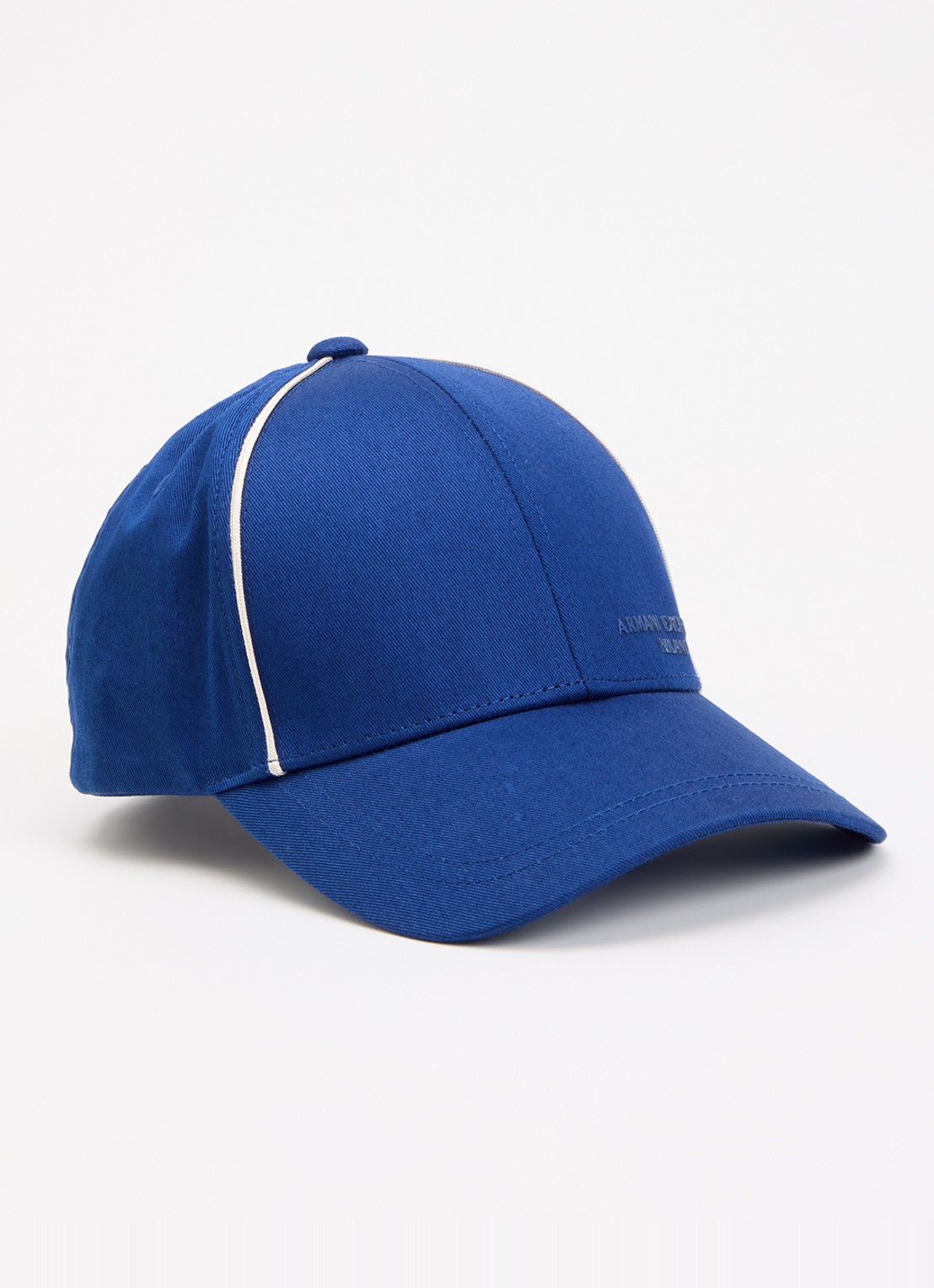 Armani Pet met logo - voorkant kobaltblauw