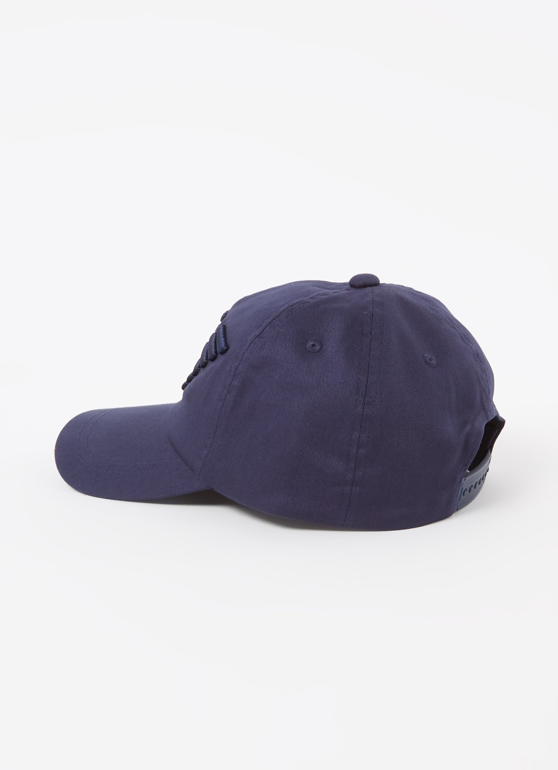 Armani Pet met logo - detail donkerblauw