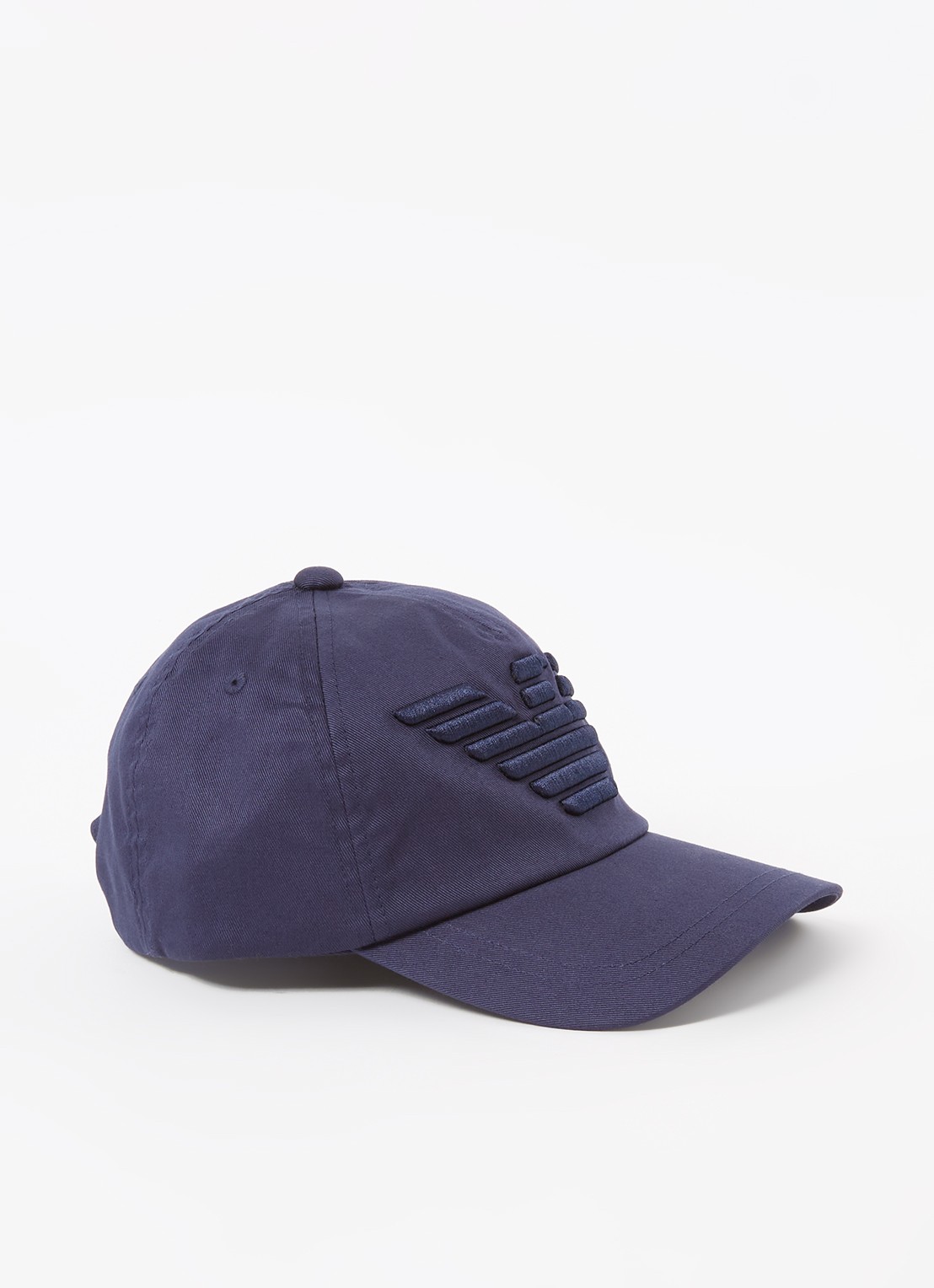 Armani Pet met logo - voorkant 2 donkerblauw