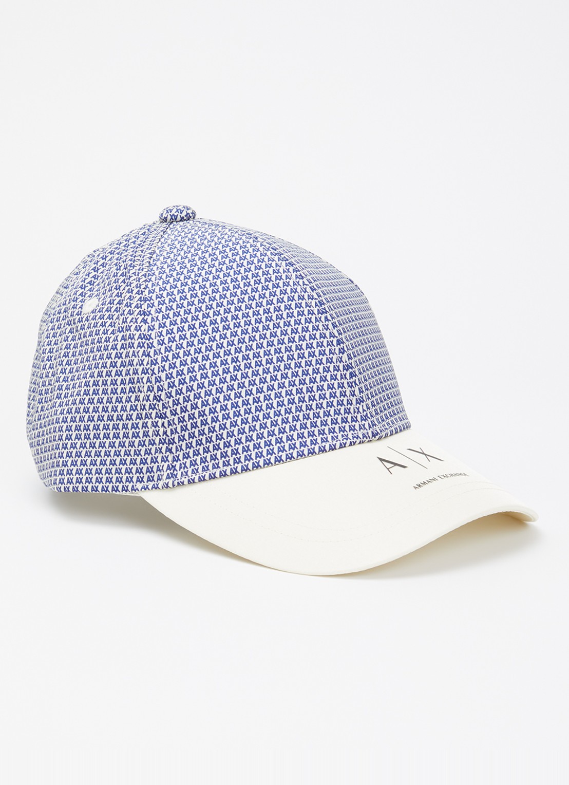 Armani Pet met logoprint - voorkant donkerblauw
