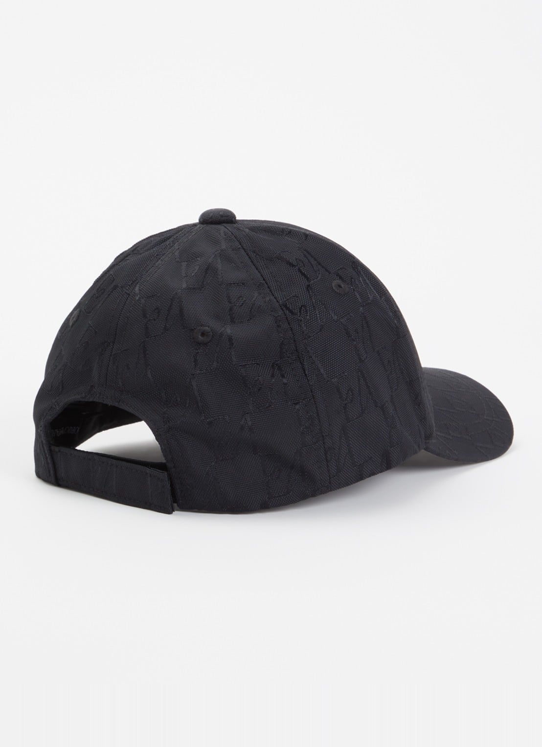 Armani Pet met logoprint - detail 2 zwart