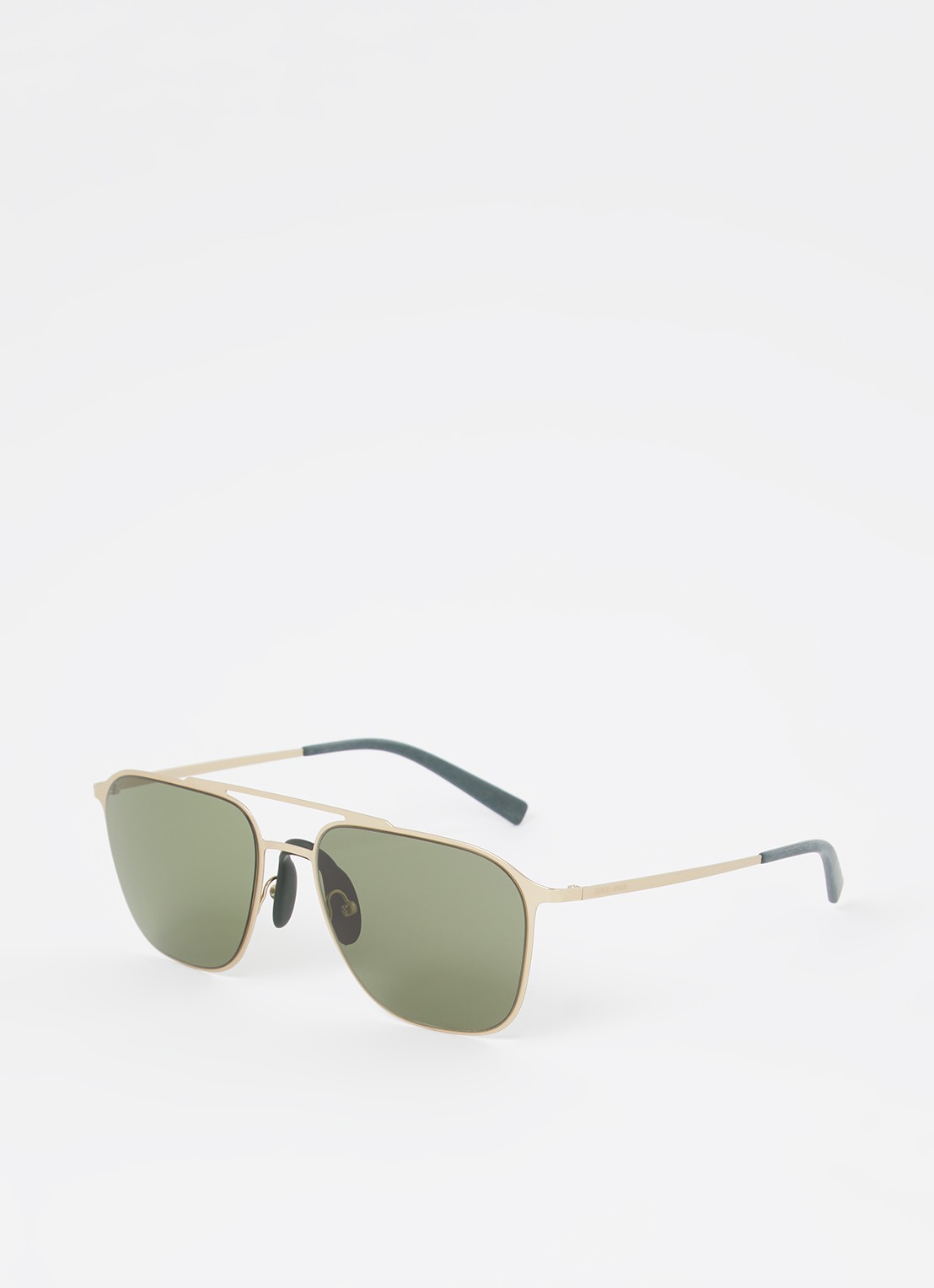 Armani Piloten zonnebril AR6110 - voorkant goud