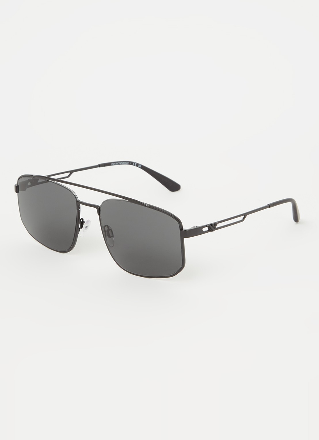 Armani Piloten zonnebril EA2139 - voorkant zwart