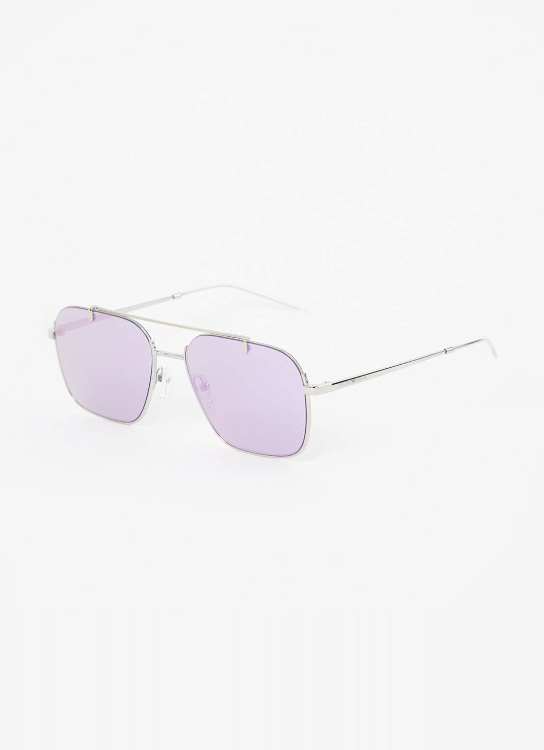 Armani Piloten zonnebril EA2150 - voorkant zilver