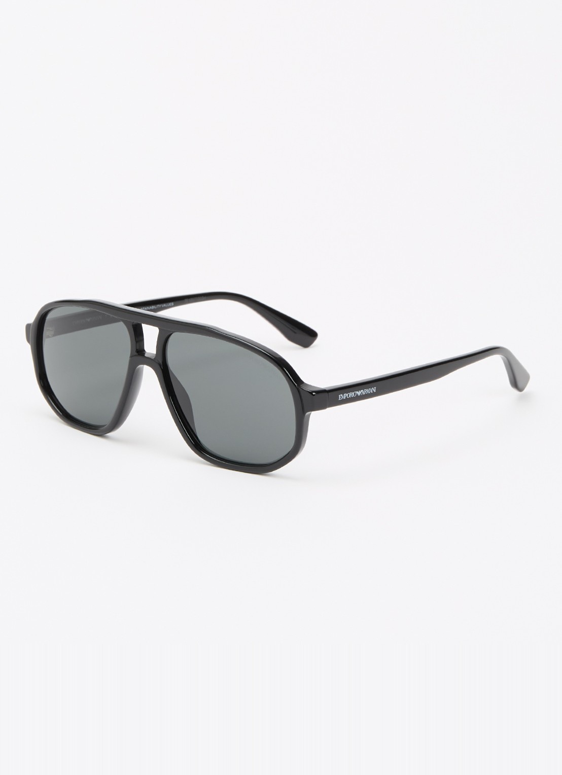 Armani Piloten zonnebril EA4263U - voorkant 4 zwart