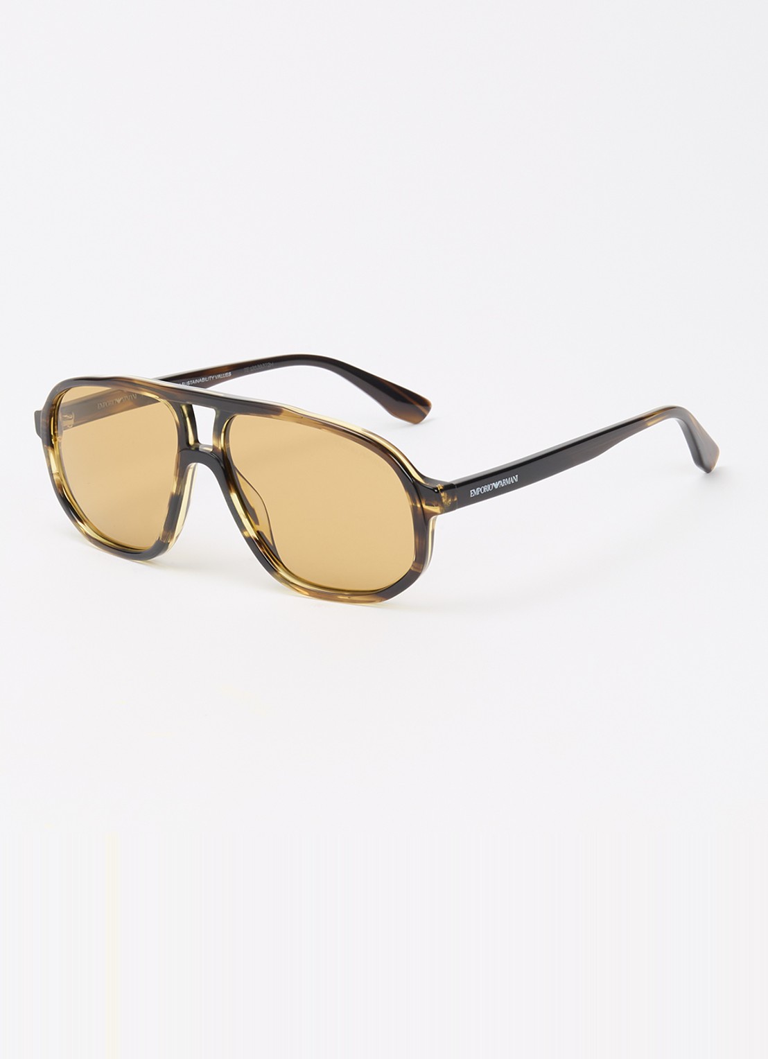 Armani Piloten zonnebril EA4263U - voorkant 3 donkergroen