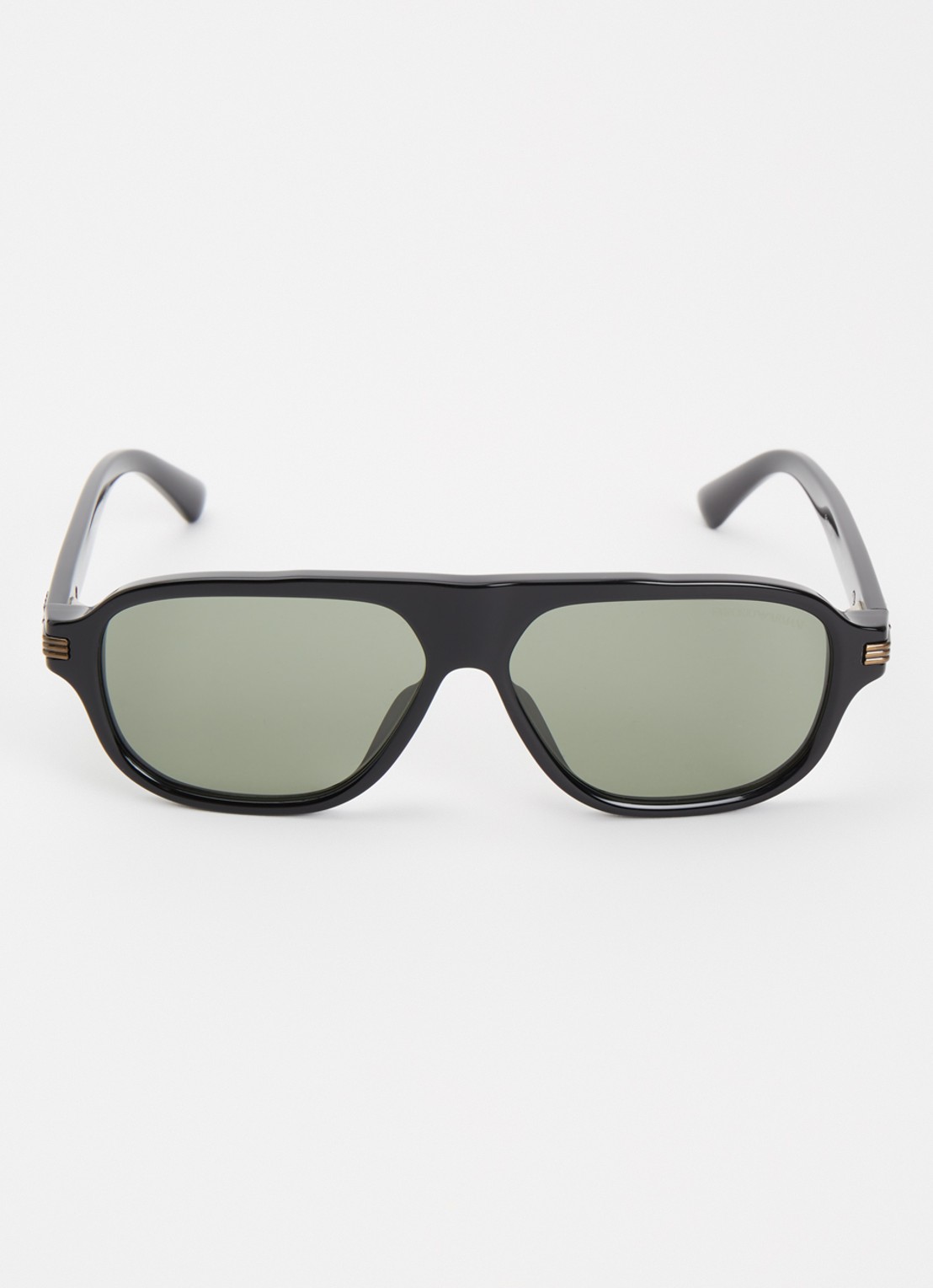 Armani Piloten zonnebril EA4285U - detail zwart