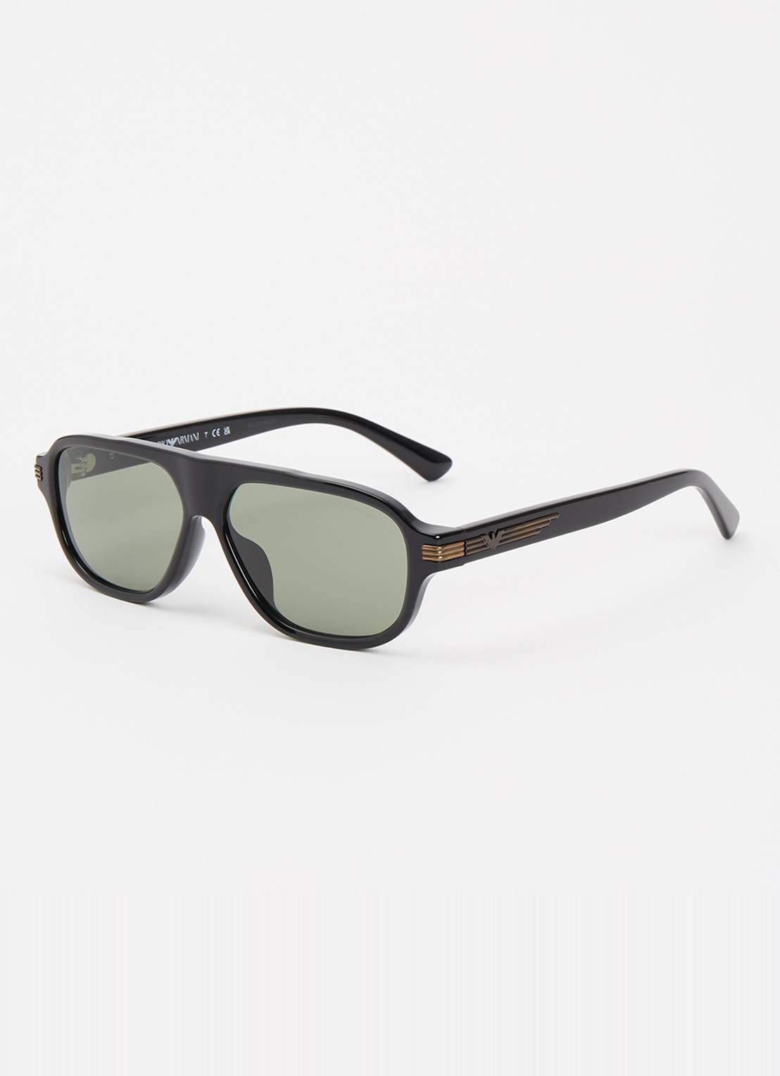 Armani Piloten zonnebril EA4285U - voorkant 4 zwart
