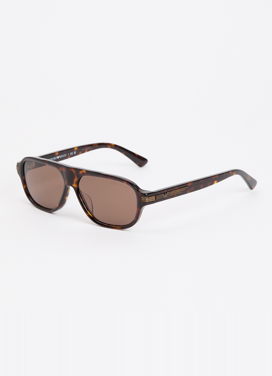 Armani Piloten zonnebril EA4285U - voorkant 4 donkerbruin