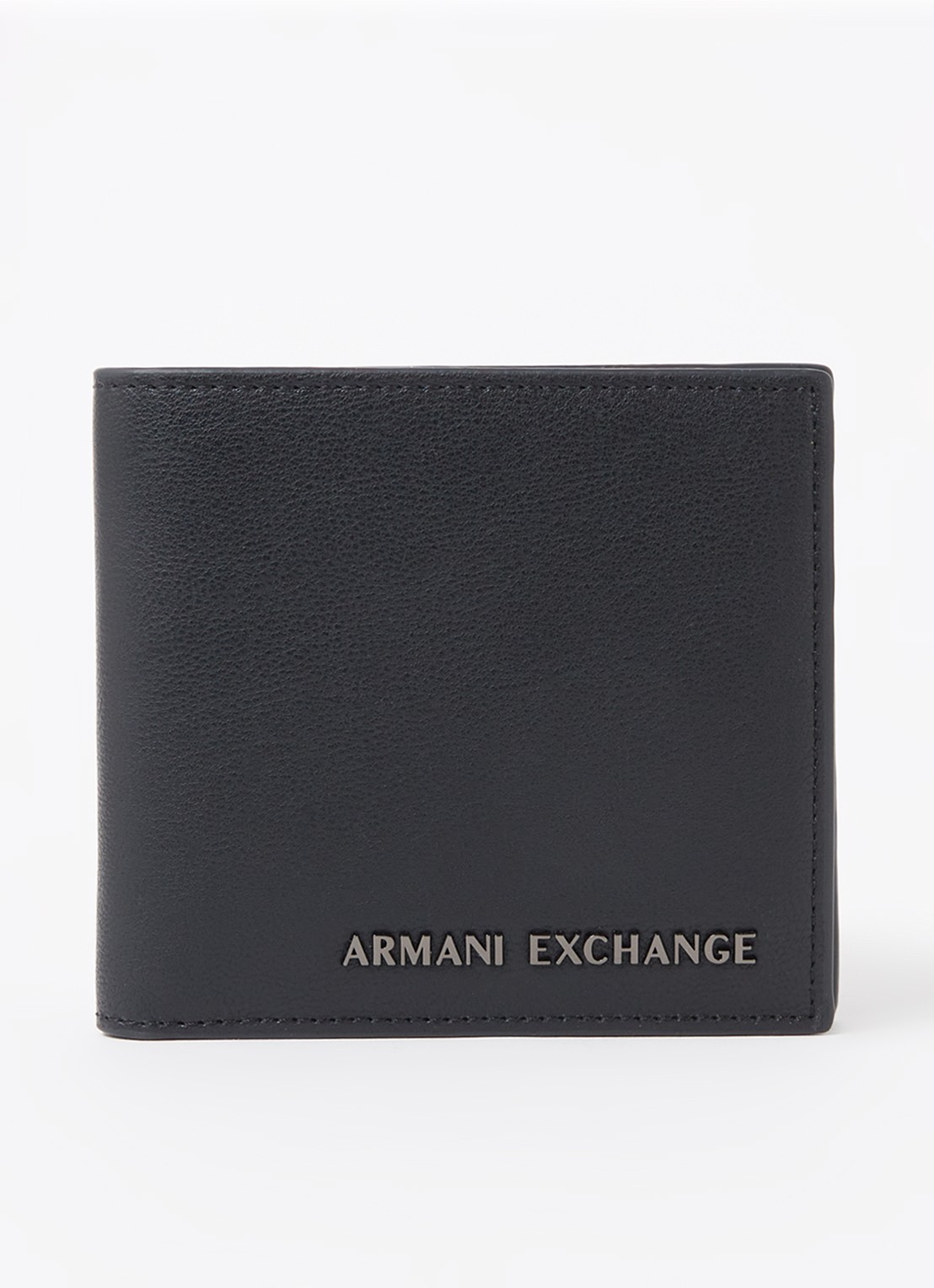 Armani Portemonnee met logo - voorkant 2 zwart