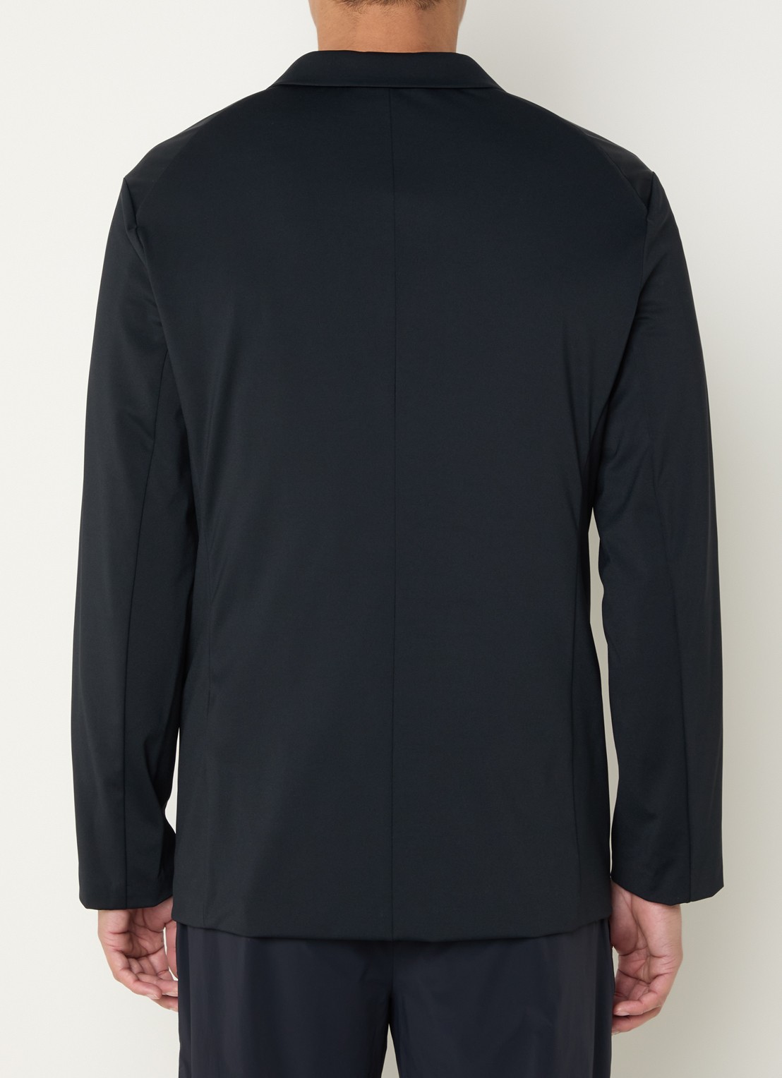 Armani Regular fit colbert met klepzakken - achterkant 3 donkerblauw