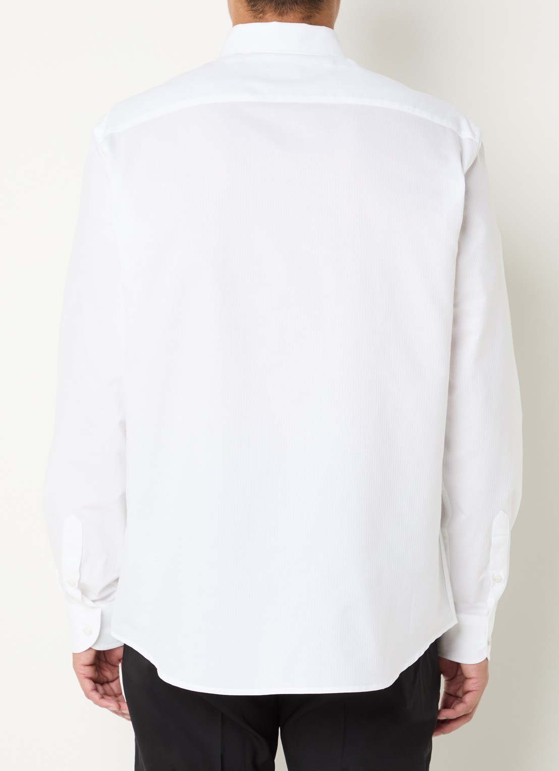Armani Regular fit overhemd van katoen - achterkant 2 wit