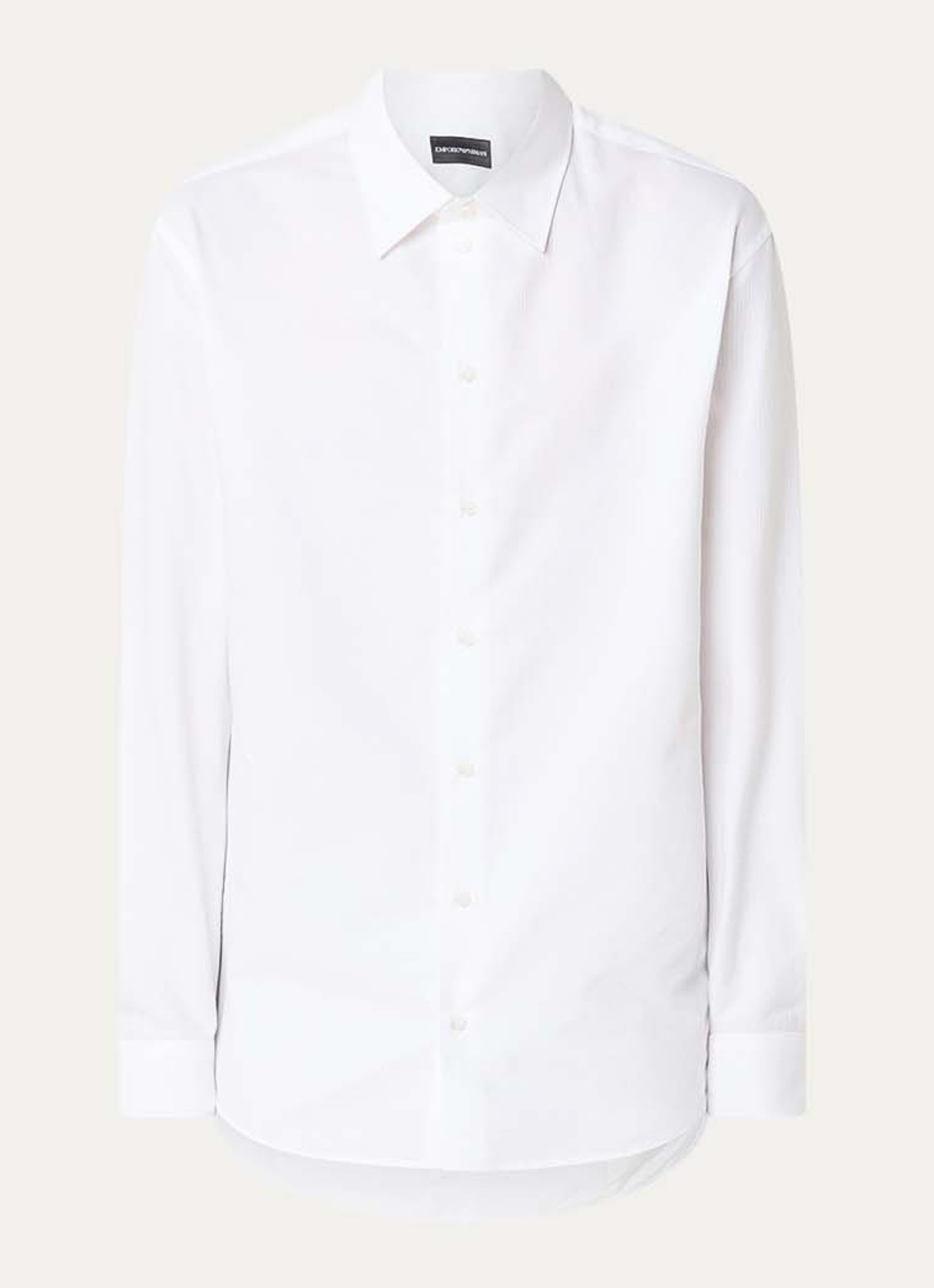 Armani Regular fit overhemd van katoen - voorkant 3 wit
