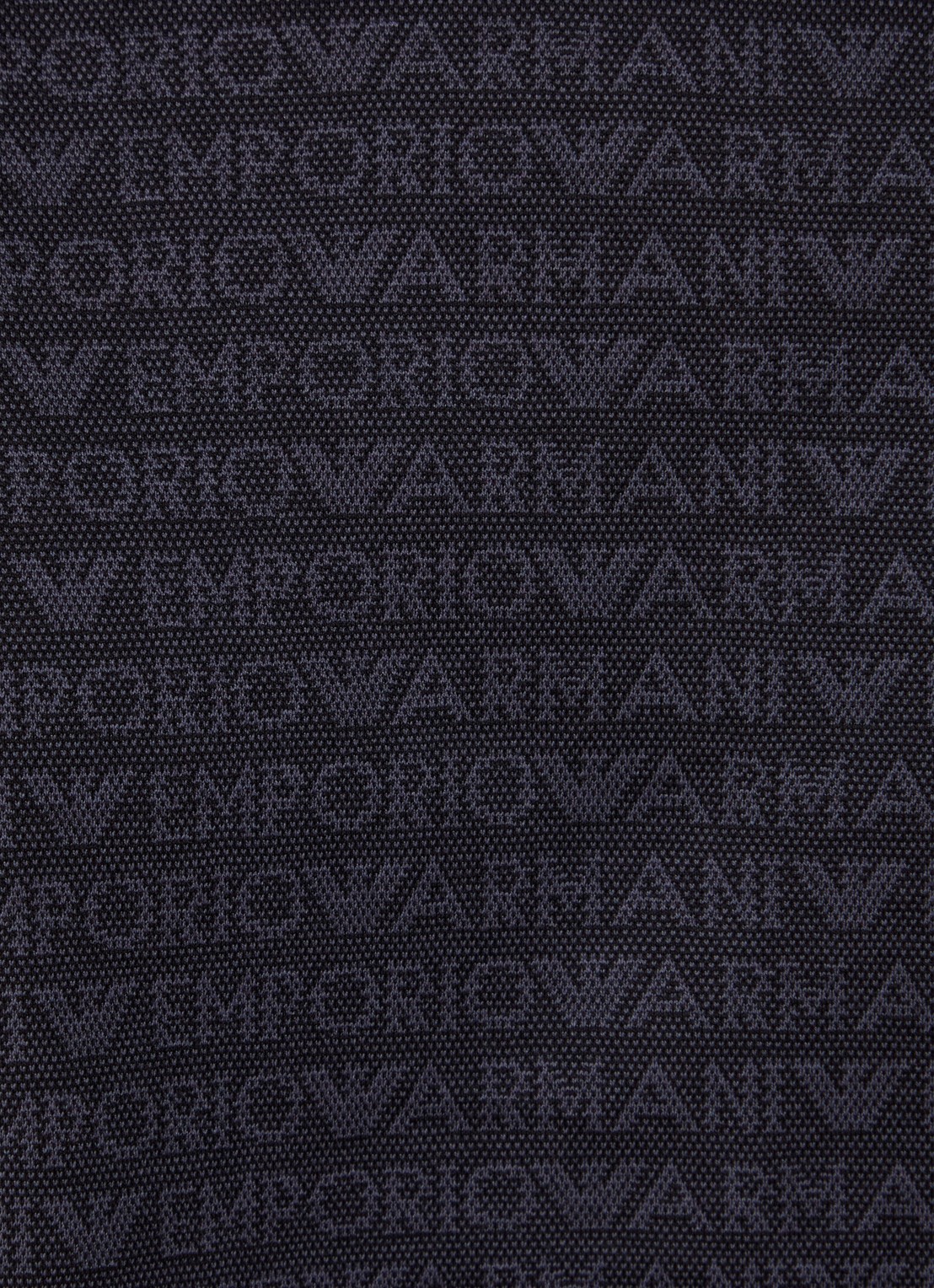 Armani Regular fit polo met logoprint - detail 3 donkerblauw