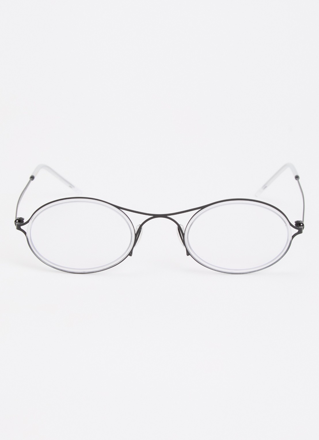 Armani Retro bril AR6187 - detail 2 zilver