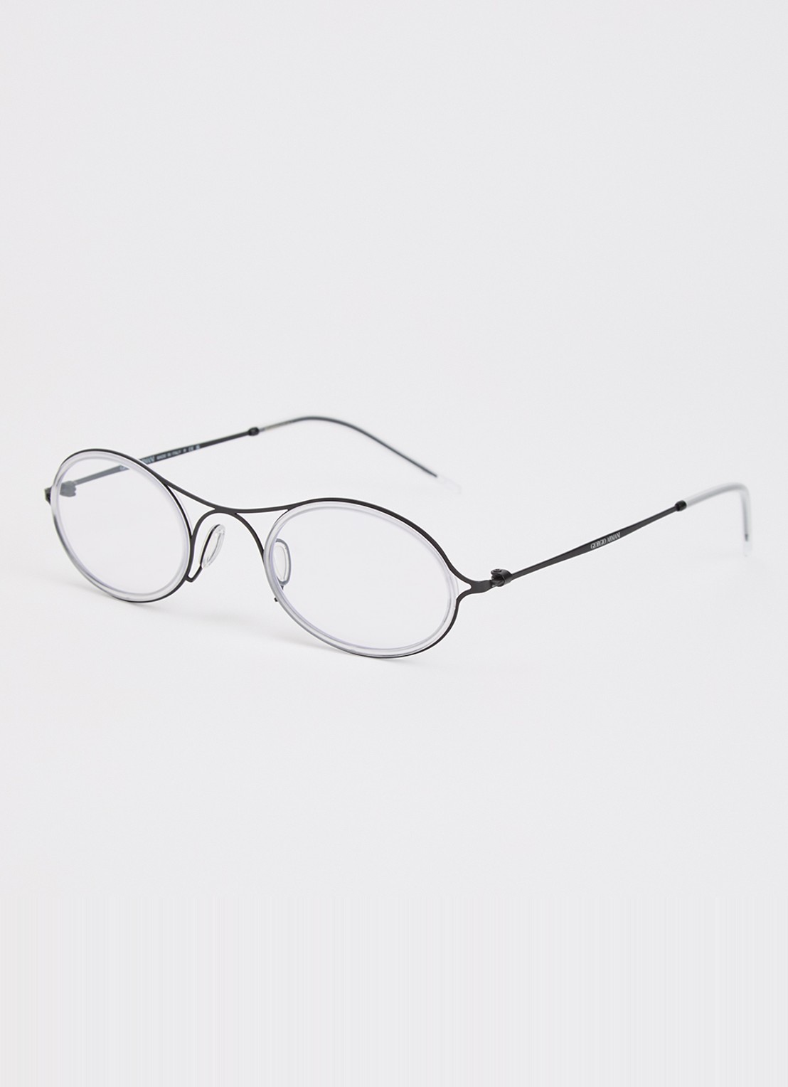 Armani Retro bril AR6187 - voorkant zilver