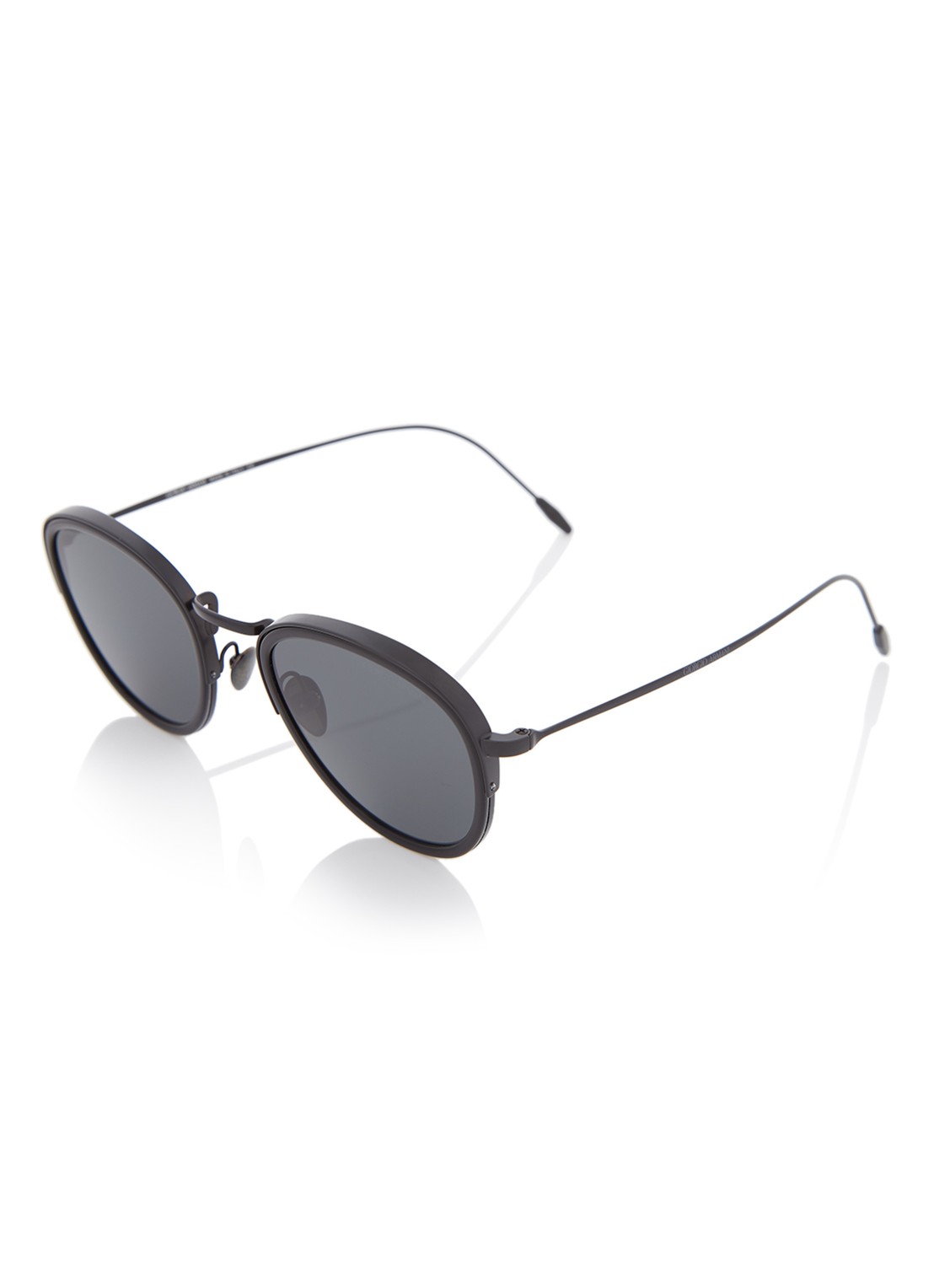 Armani Retro zonnebril AR6068 - voorkant zwart