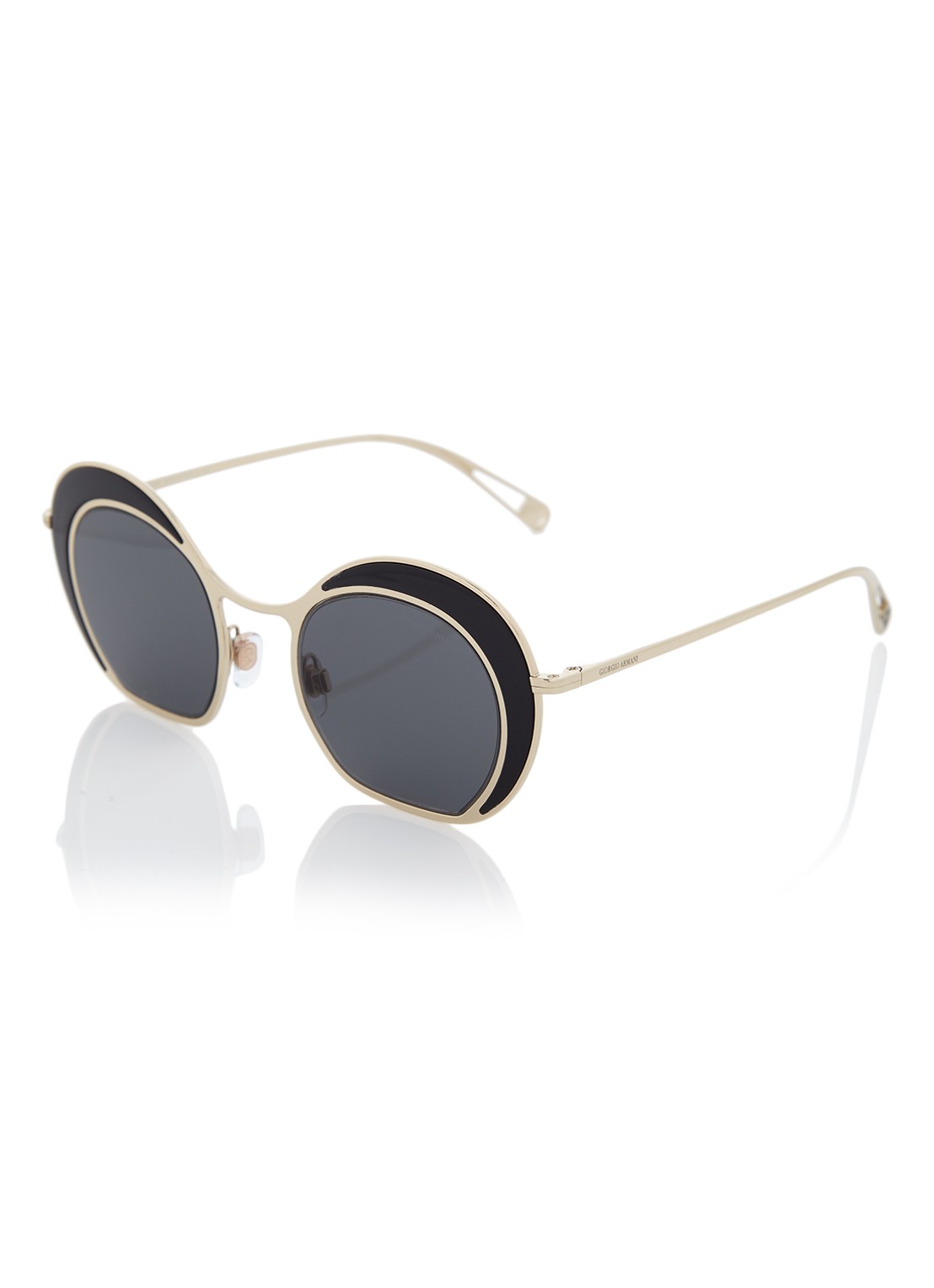 Armani Retro zonnebril AR6073 - voorkant zwart