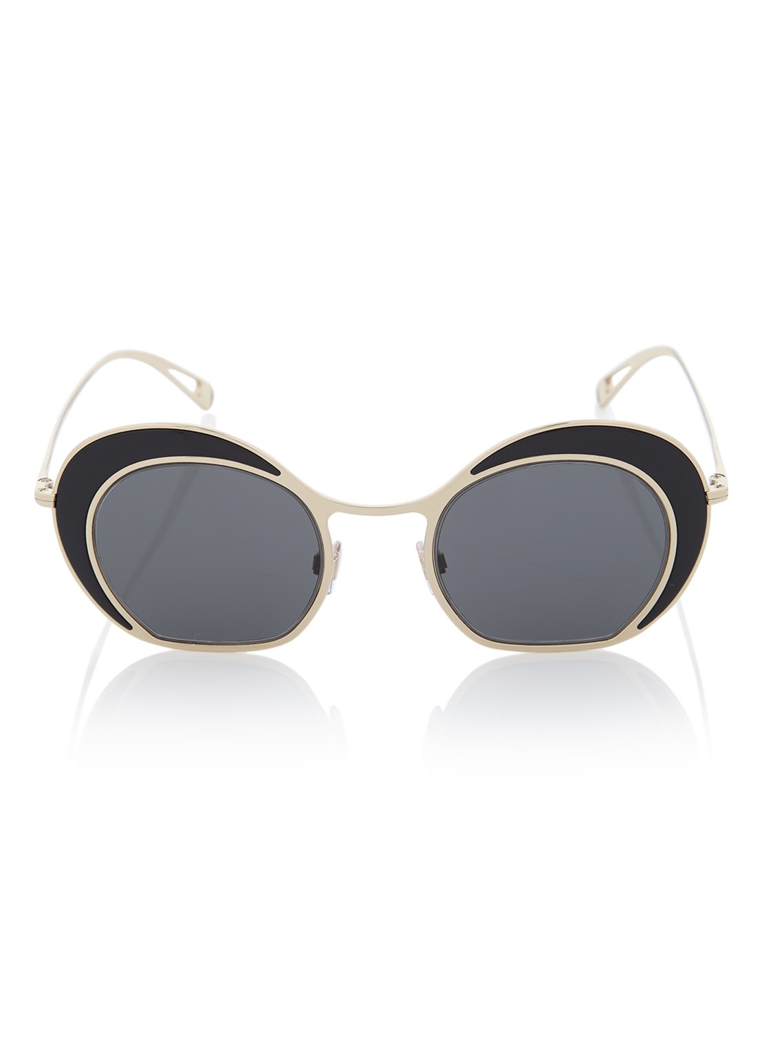 Armani Retro zonnebril AR6073 - voorkant 2 zwart