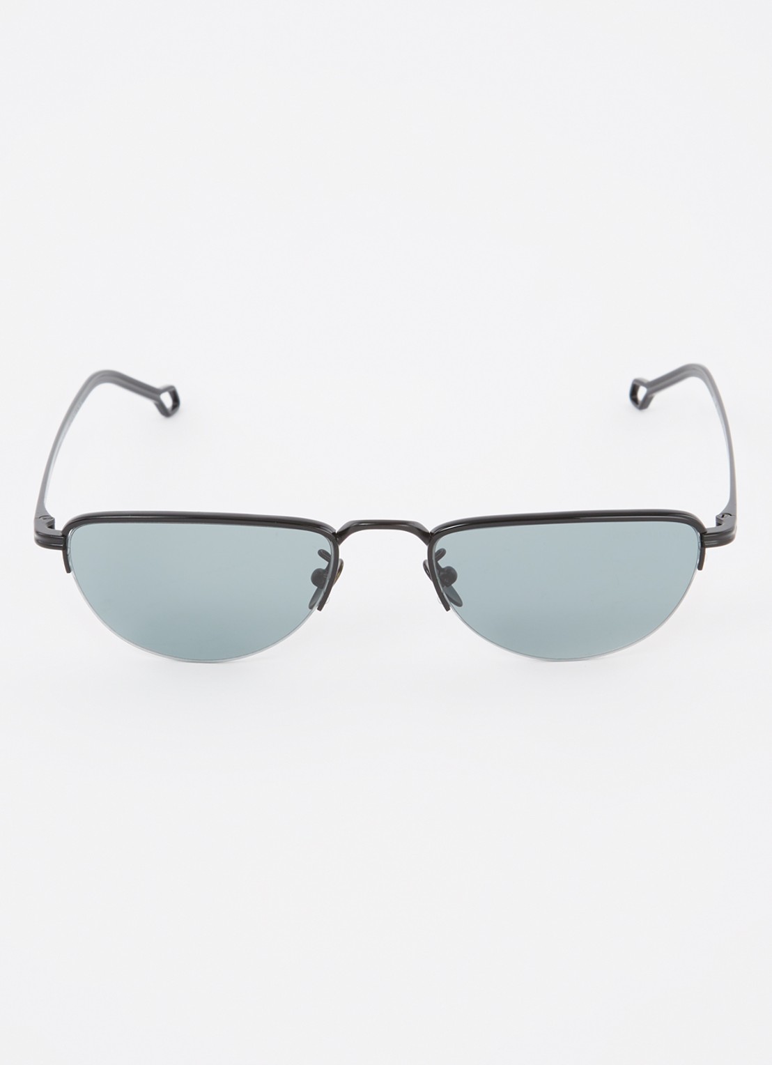 Armani Retro zonnebril AR6166J - detail zwart