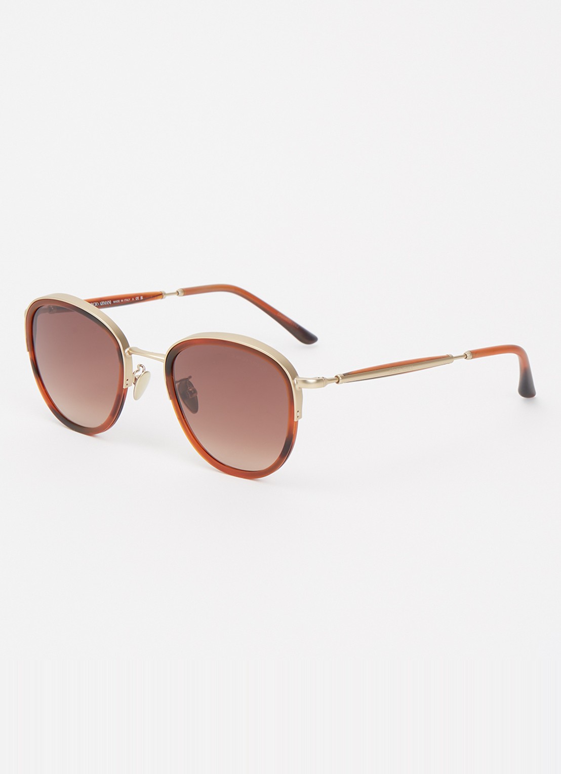 Armani Retro zonnebril AR6176 - voorkant 4 roodbruin