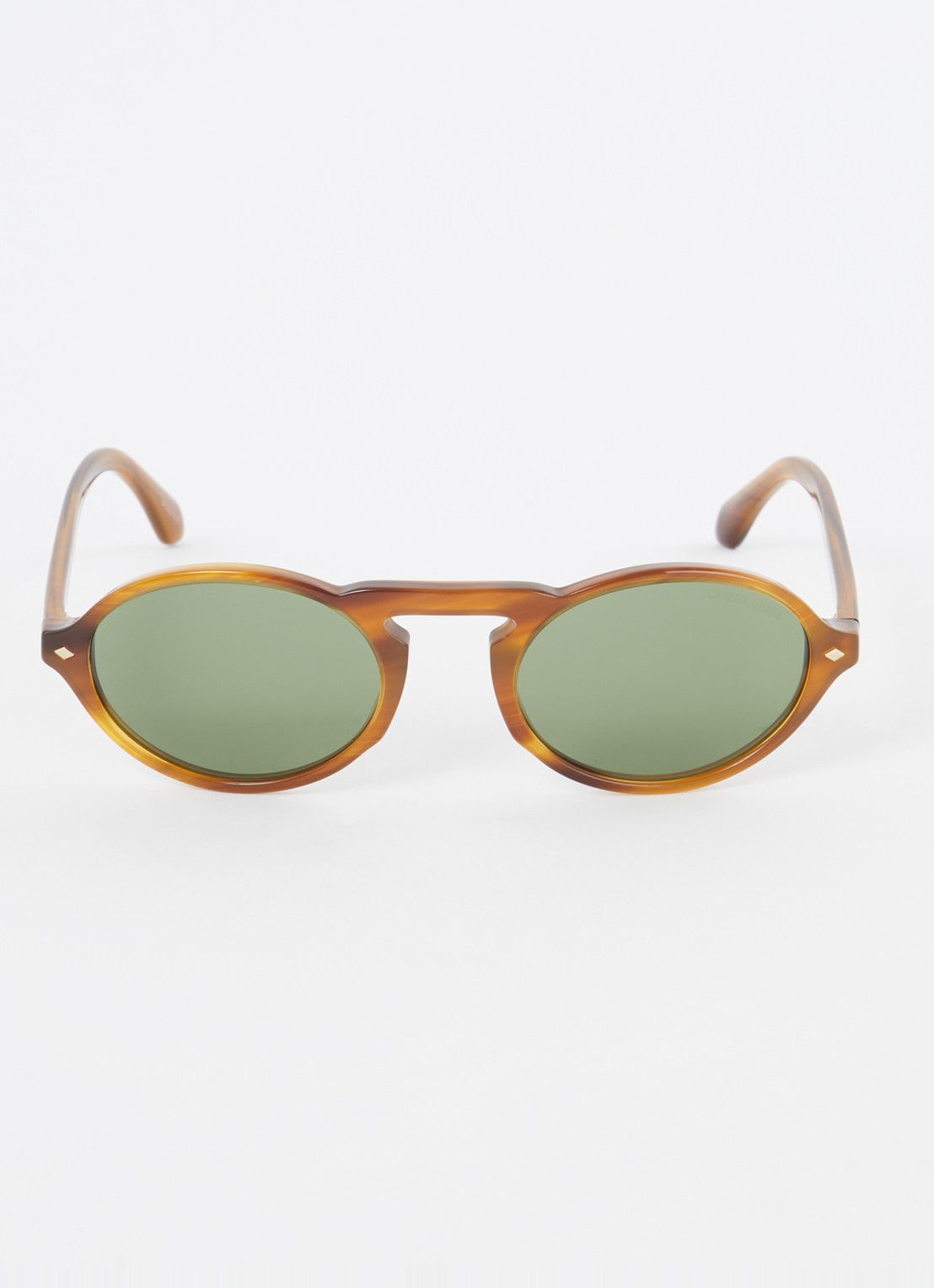 Armani Retro zonnebril AR8219U - detail 2 okergeel
