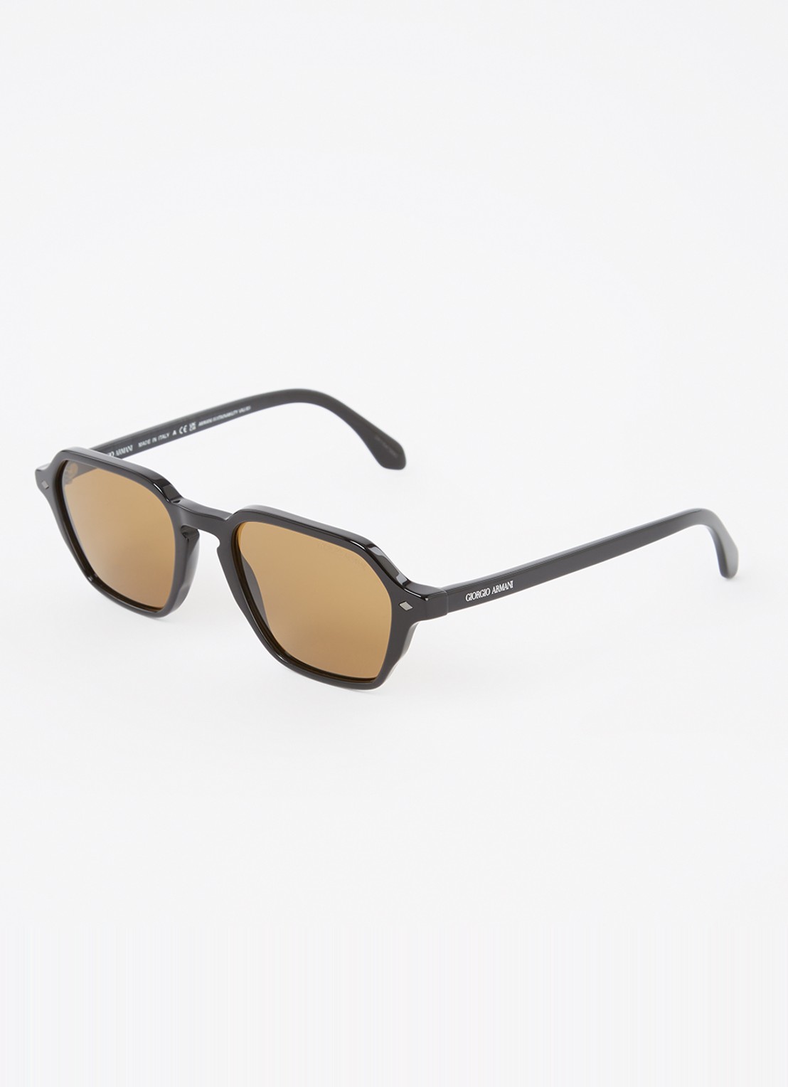 Armani Retro zonnebril AR8220 - voorkant zwart