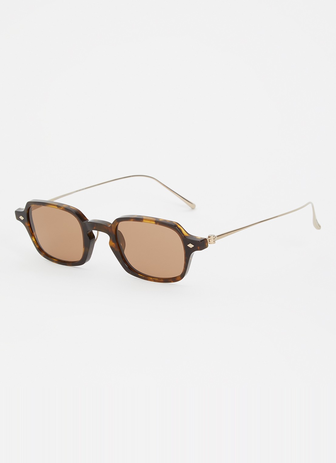 Armani Retro zonnebril AR8227T - voorkant 4 donkerbruin
