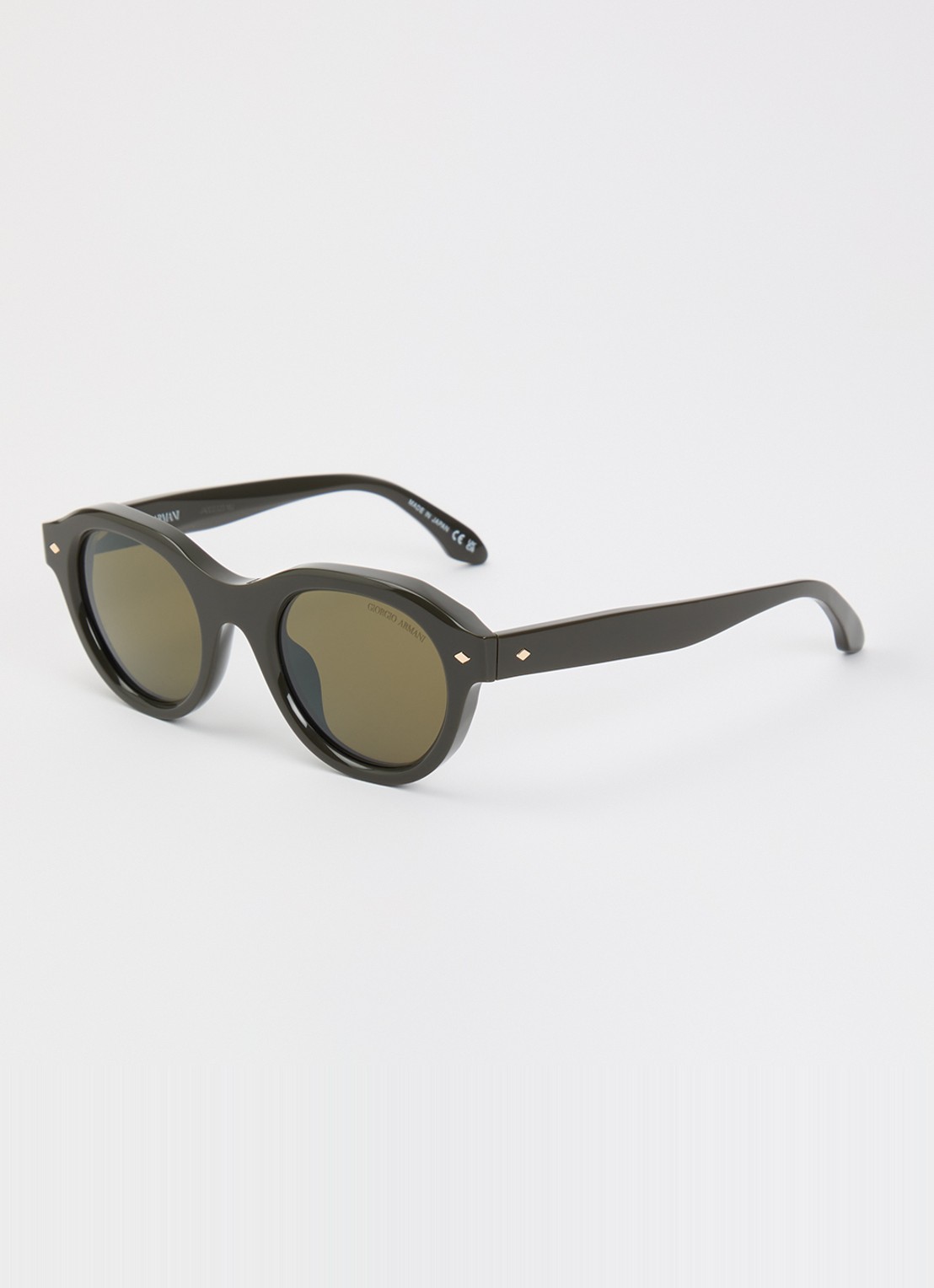 Armani Retro zonnebril AR8261U - voorkant 4 donkerbruin