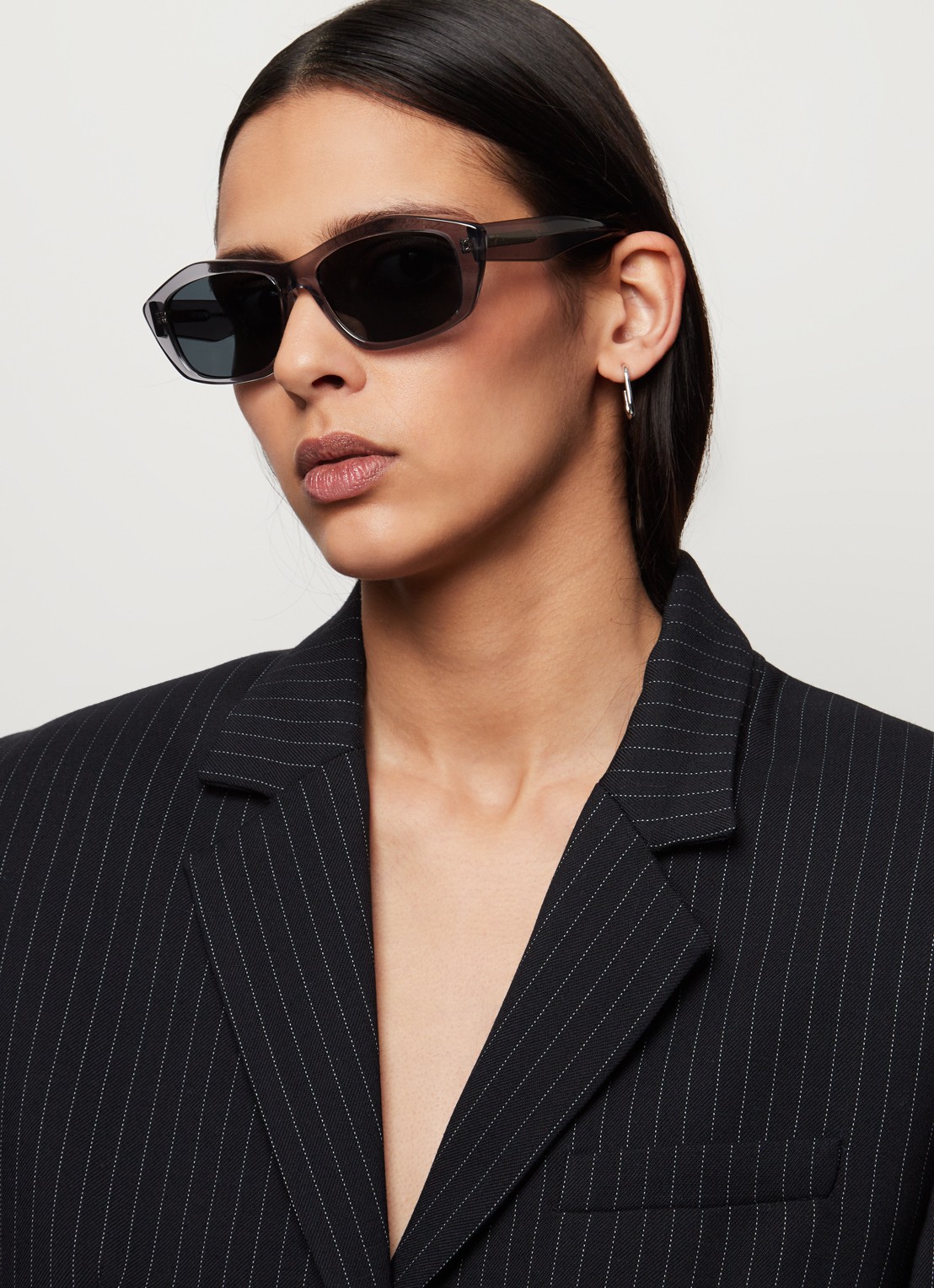 Armani Retro zonnebril EA4187  - voorkant 3 grijs