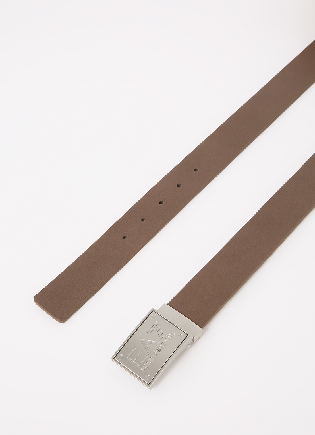 Armani Riem met logo - detail 2 hazelnootbruin