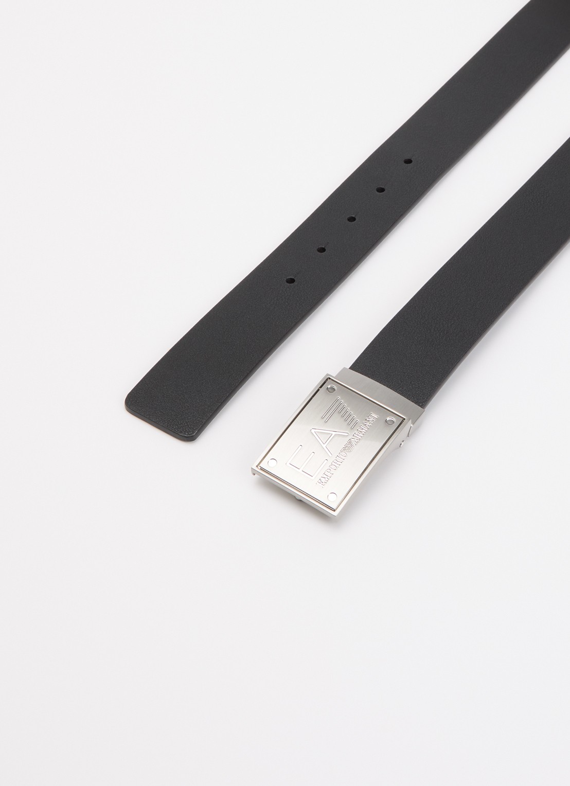 Armani Riem met logo - detail 2 zwart
