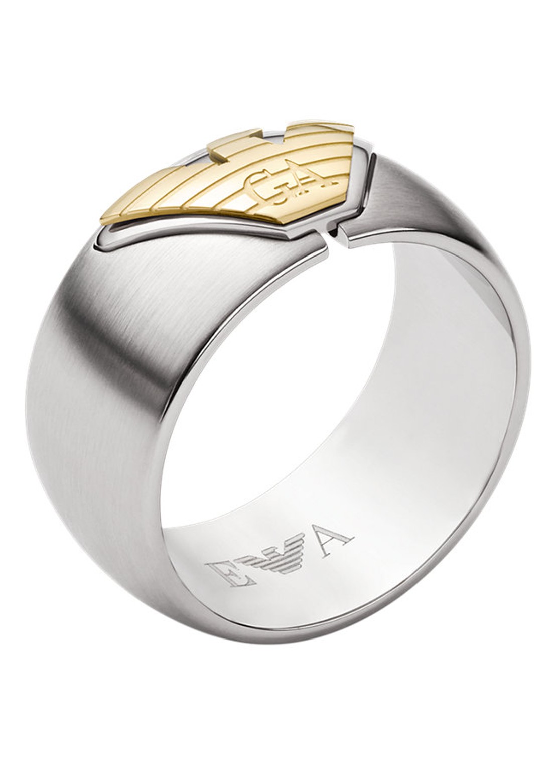 Armani Ring EGS3254040 - voorkant zilver