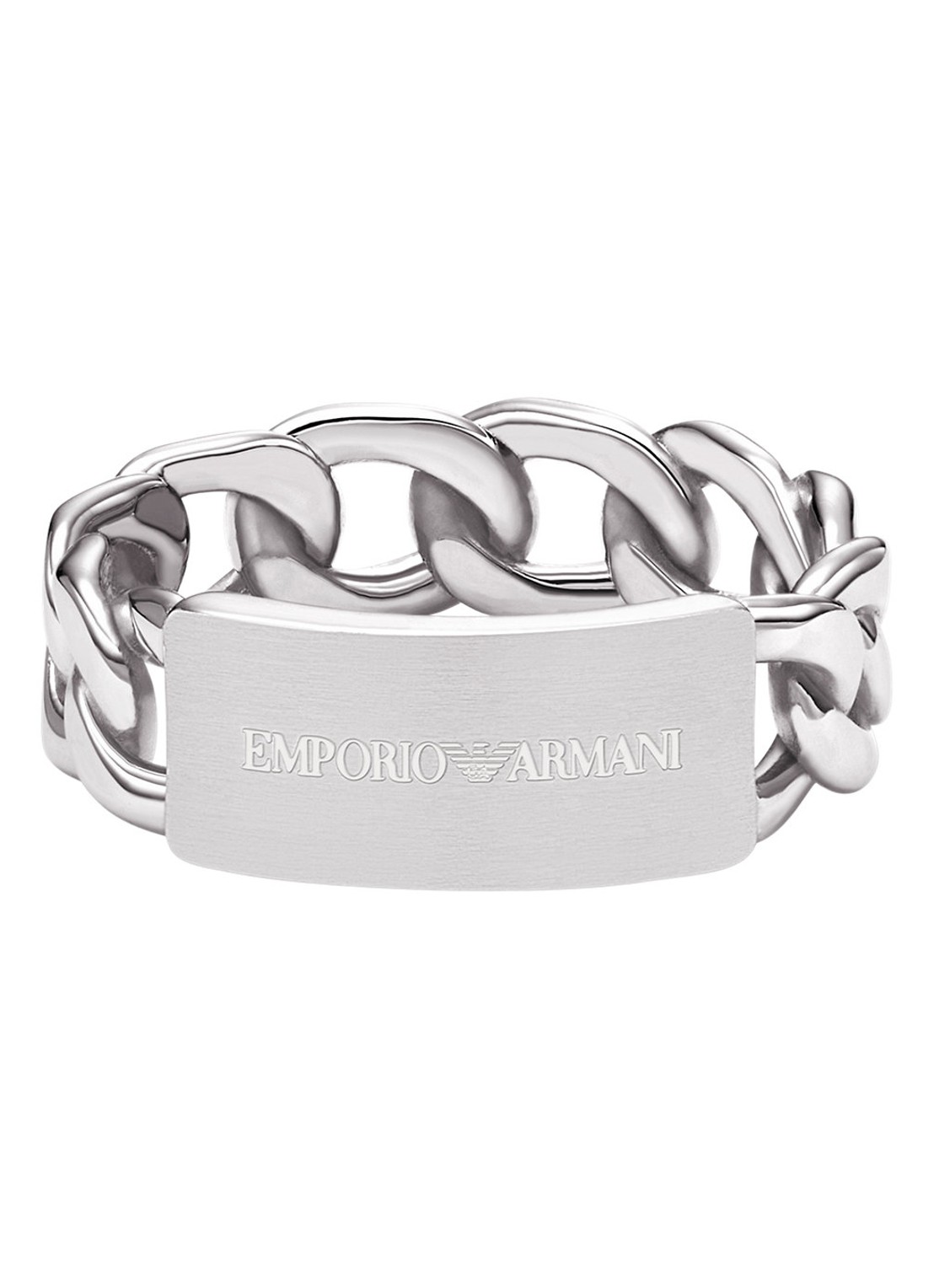 Armani Ring EGS3305040 - detail zilver