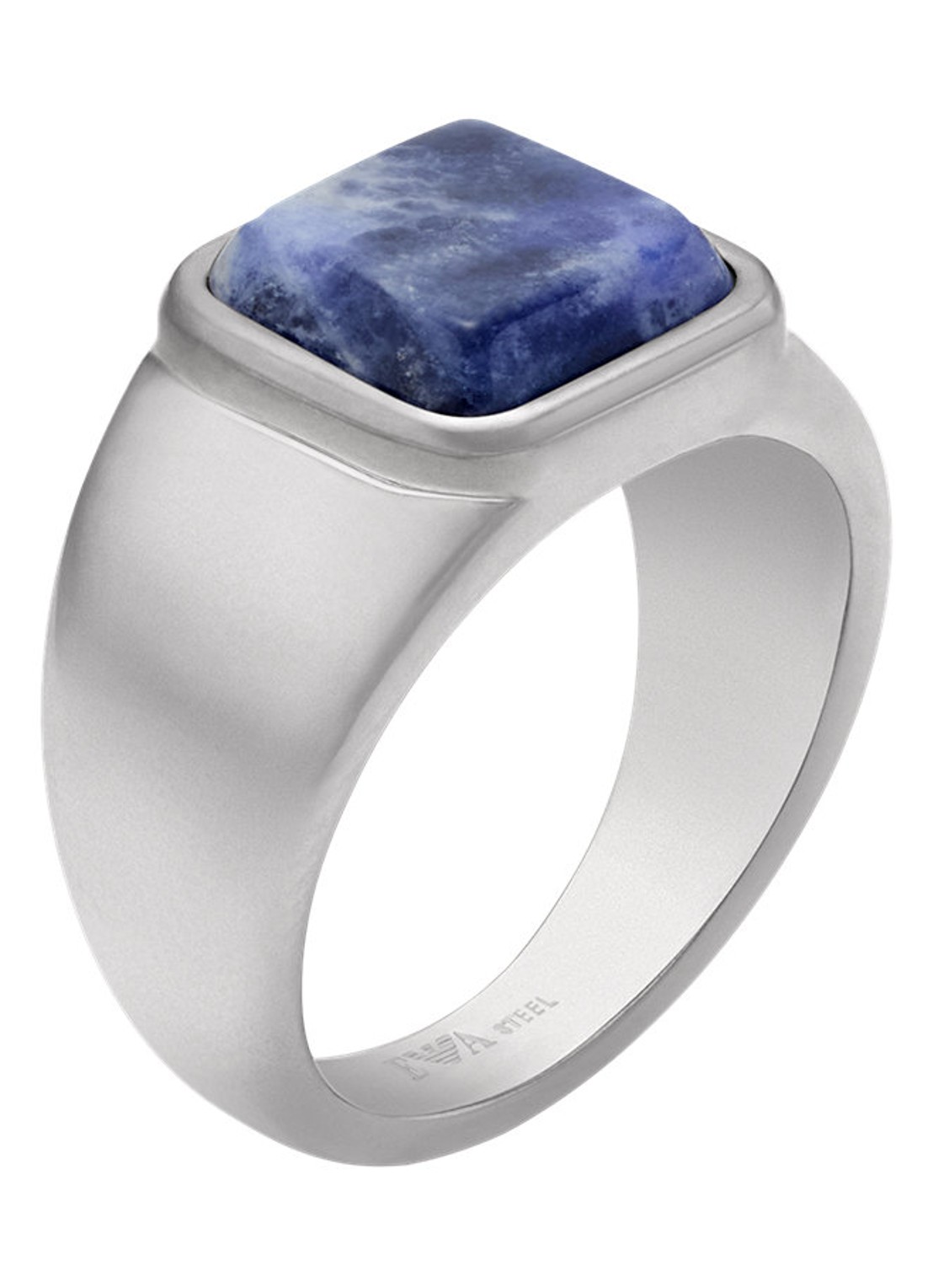 Armani Ring EGS3325040 - voorkant 4 zilver