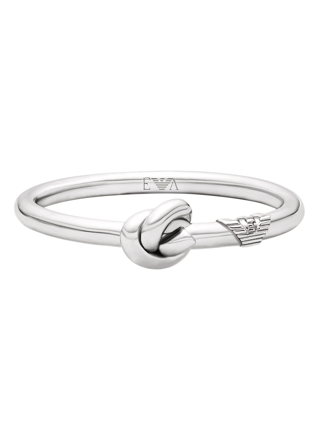 Armani Ring van zilver EG3644040 - detail 2 zilver