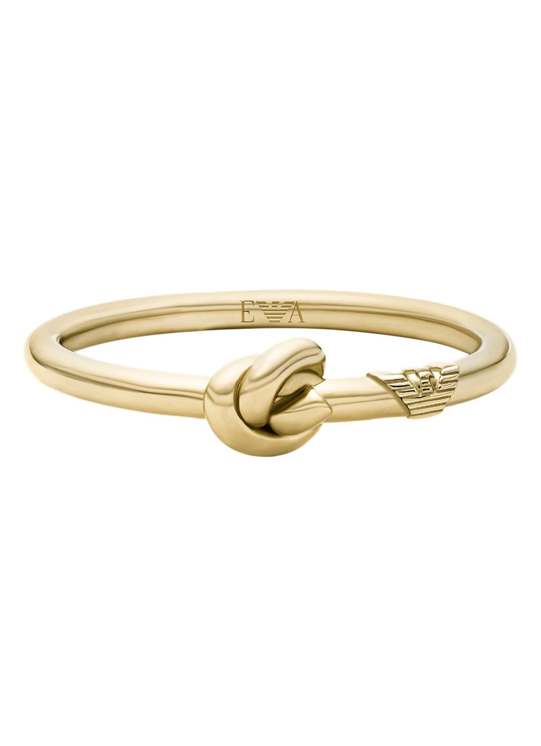 Armani Ring verguld EG3638710 - detail goud