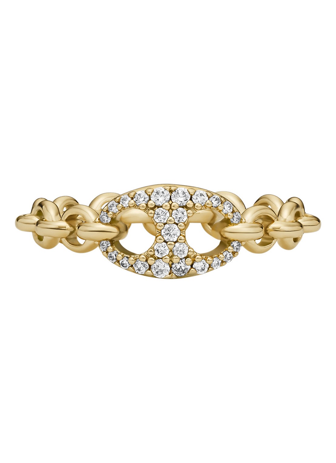 Armani Ring verguld EGS3271710 - detail 2 goud