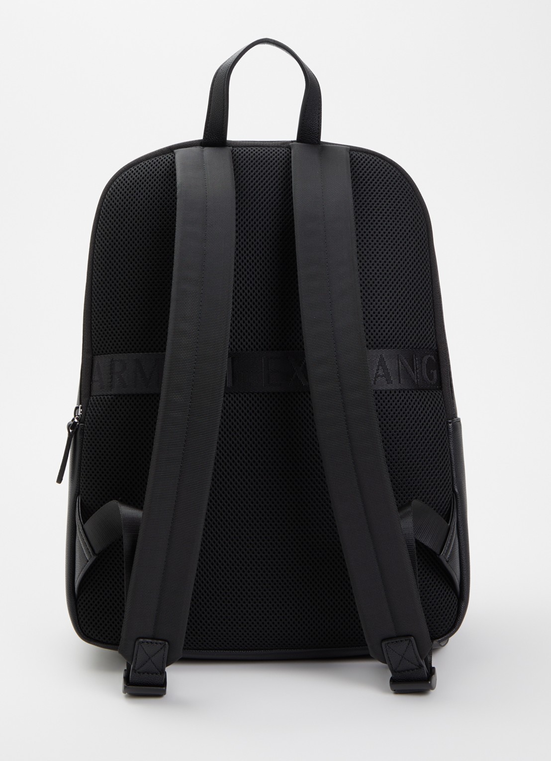 Armani Rugzak met 13 inch laptopvak - achterkant zwart