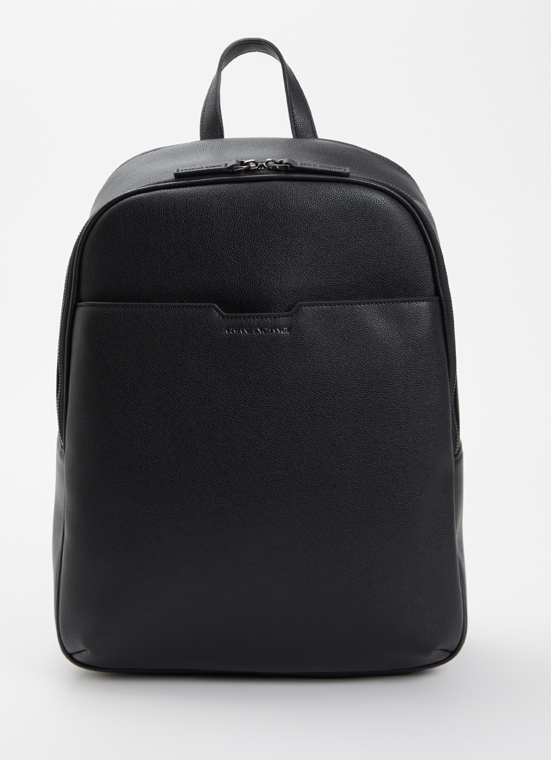 Armani Rugzak met 13 inch laptopvak - voorkant 3 zwart