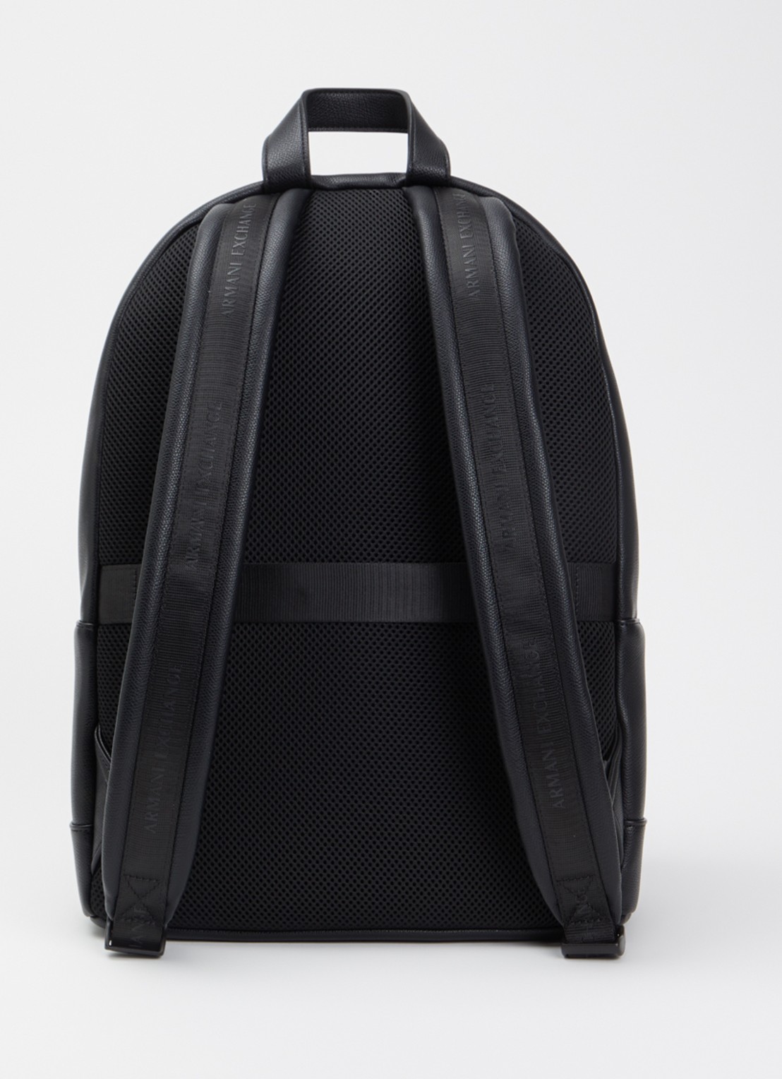 Armani Rugzak met 15 inch laptopvak - achterkant zwart