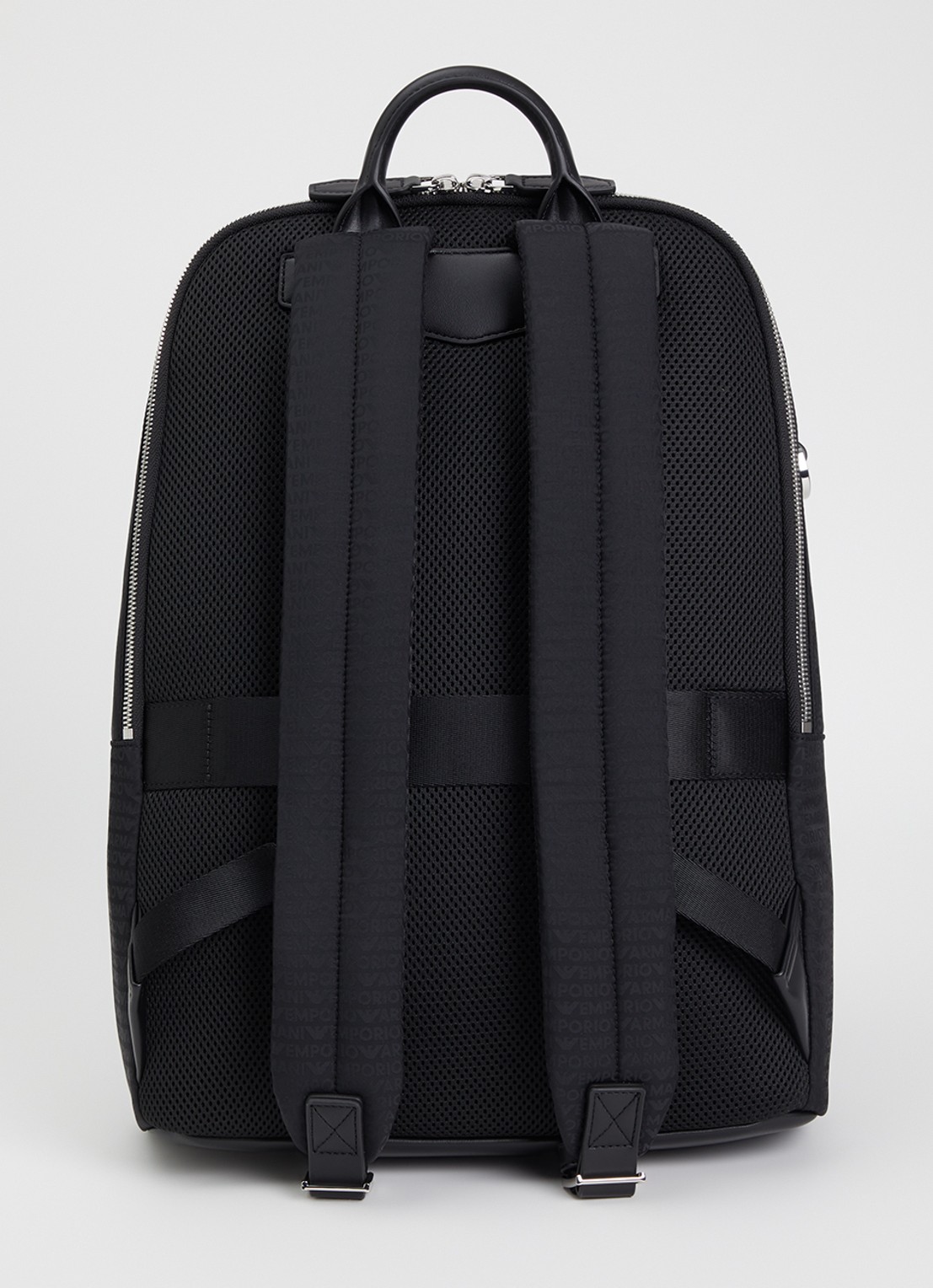 Armani Rugzak met logoprint - achterkant zwart
