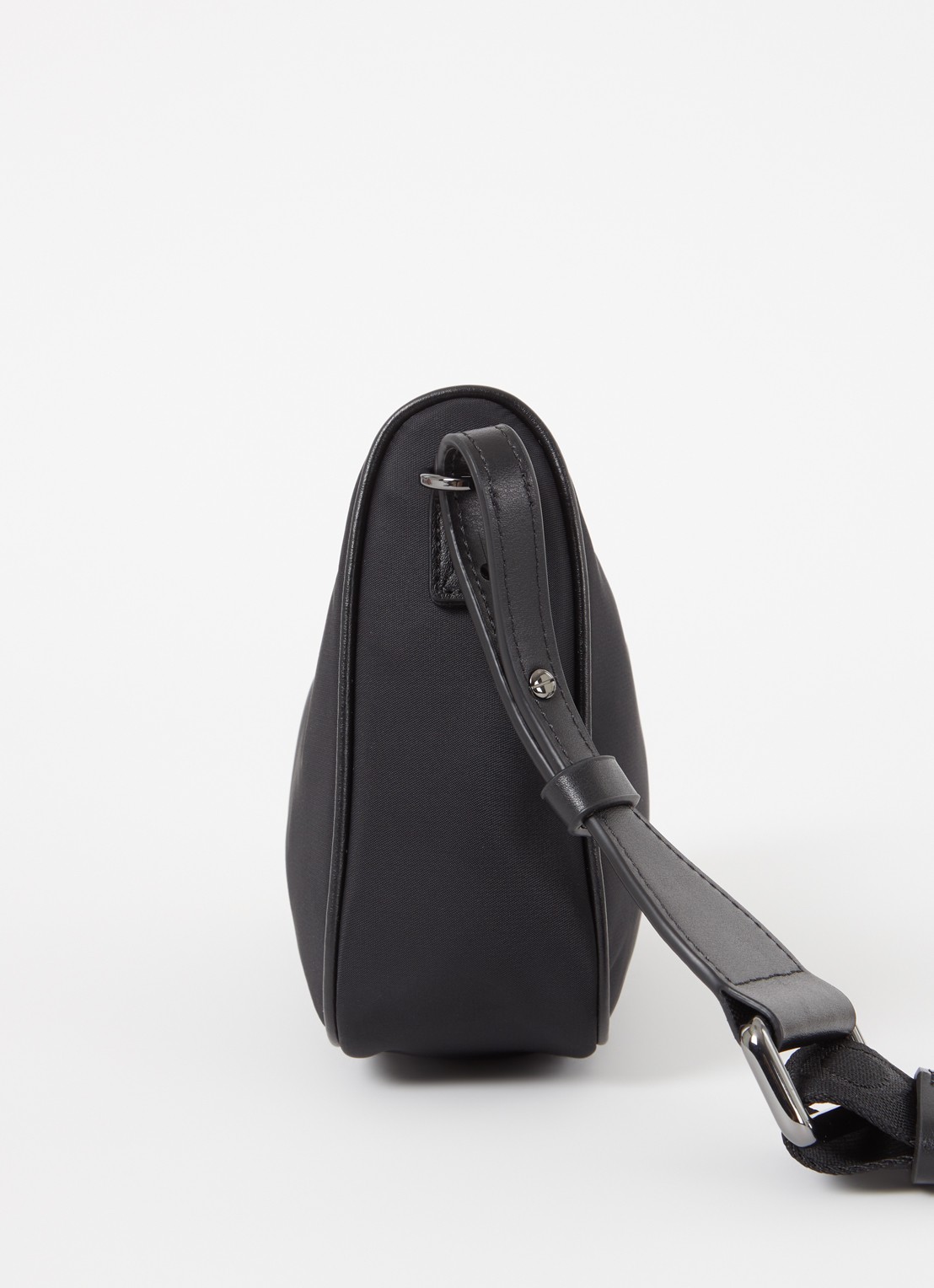 Armani Schoudertas met logo - detail 4 zwart