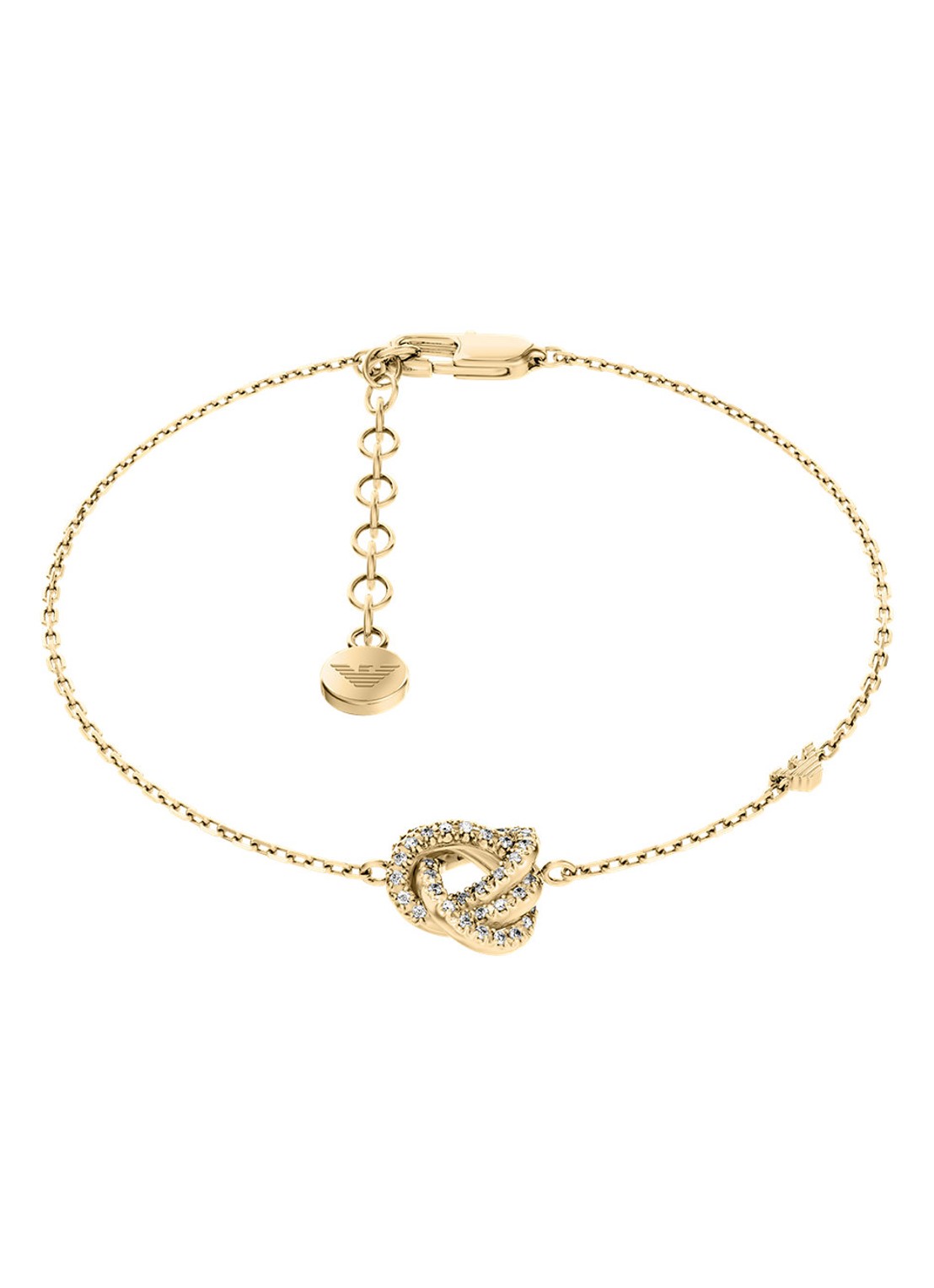 Armani Sentimental armband EGS3425710 - voorkant 3 goud