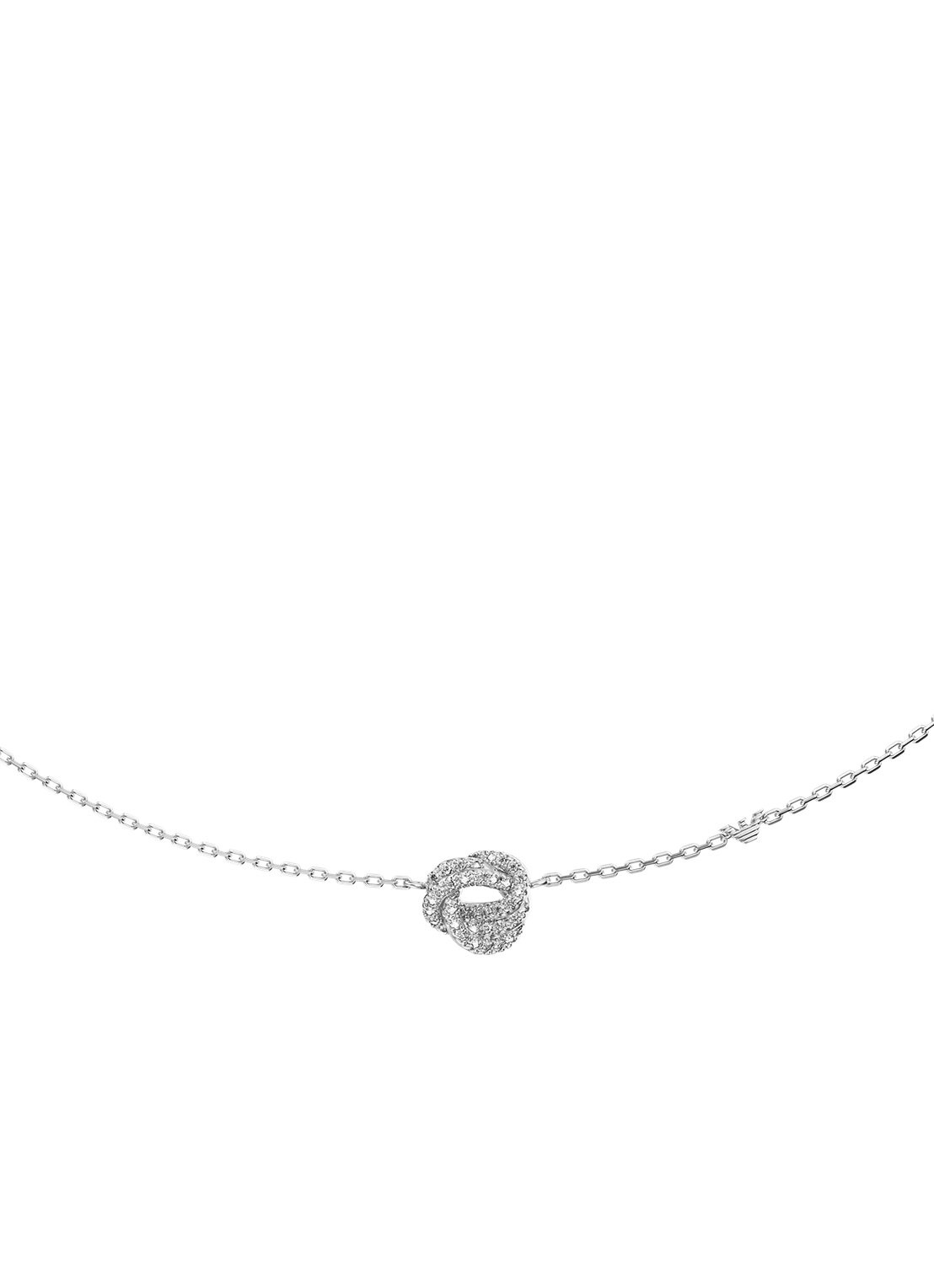 Armani Sentimental ketting EGS3421040 - voorkant 3 zilver