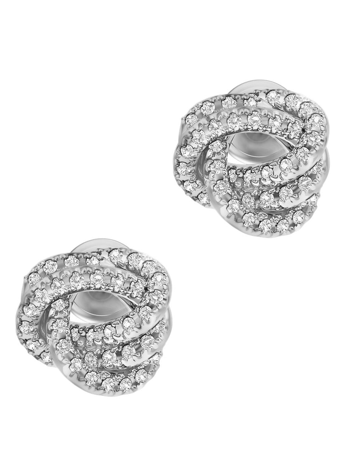 Armani Sentimental oorknopjes EGS3423040 - detail 2 zilver