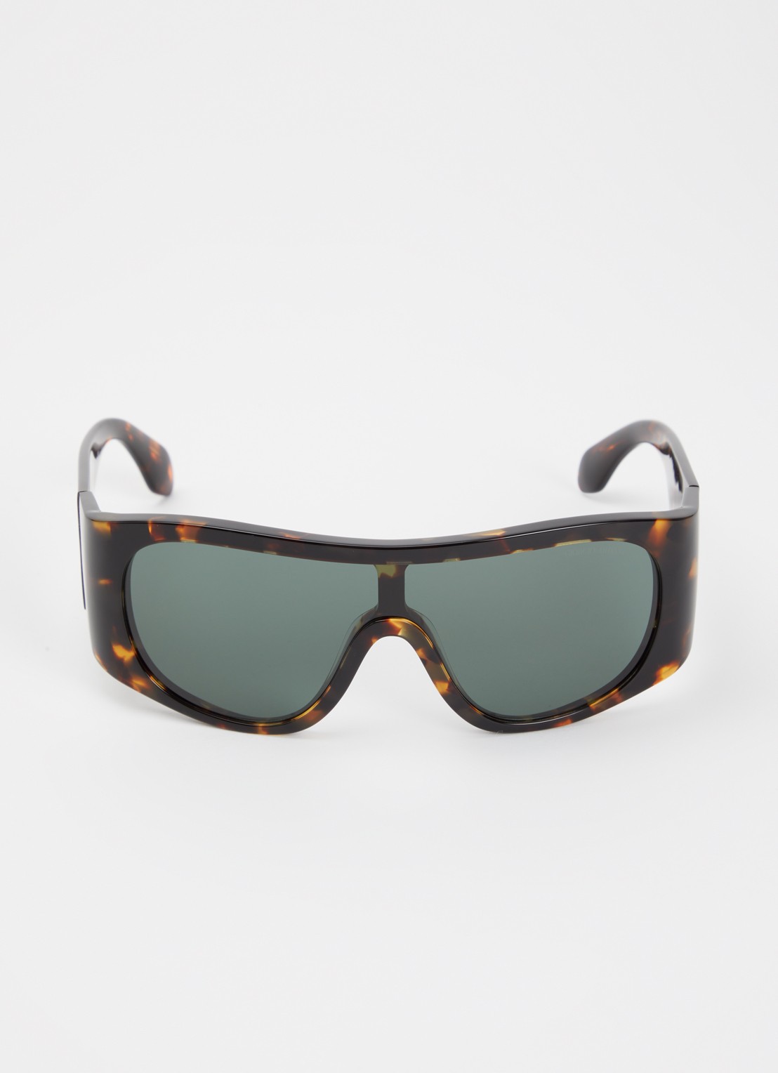 Armani Shield zonnebril AR8222U - detail 2 donkerbruin