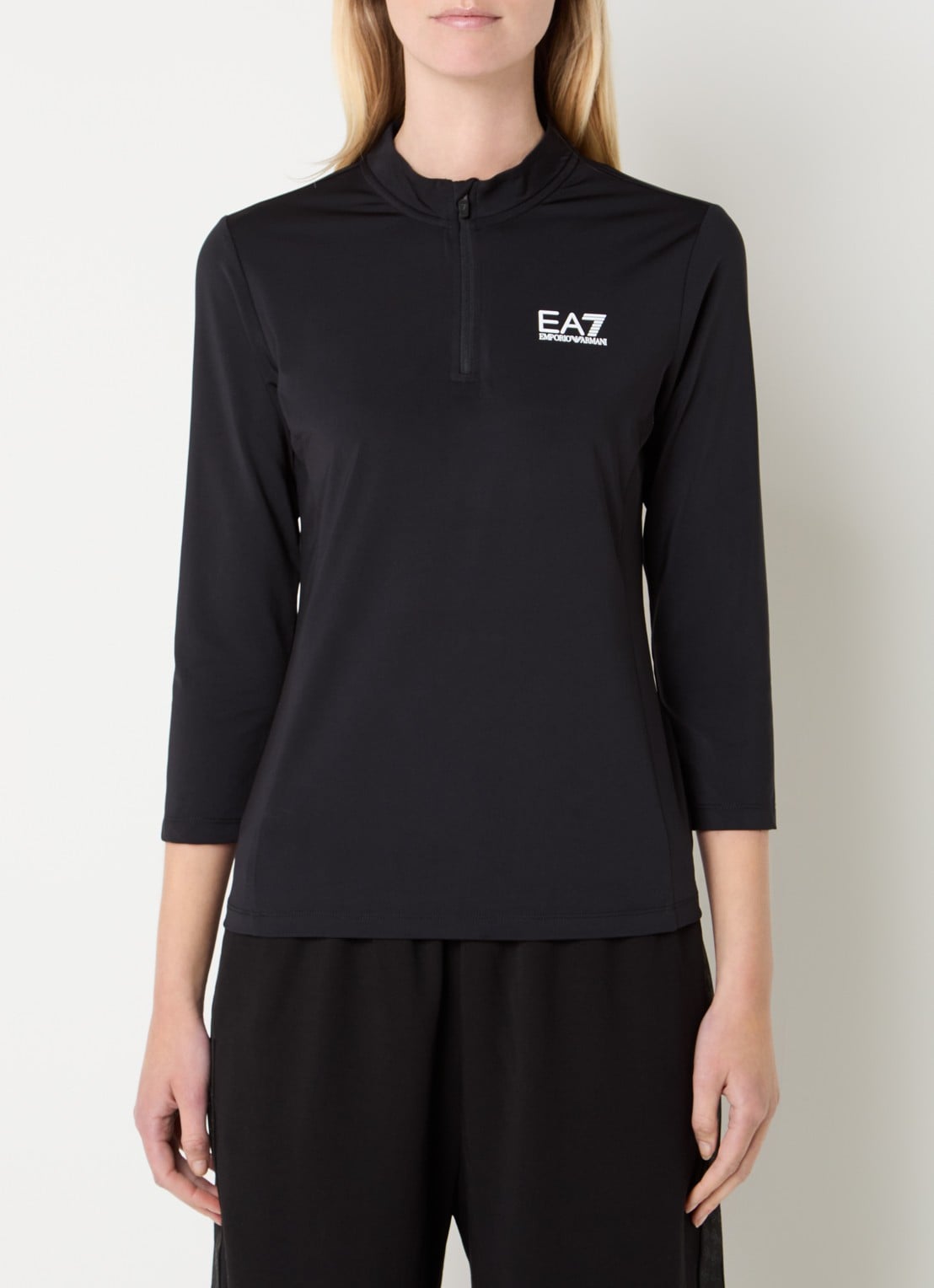 Armani Skipully met logo - detail 4 zwart