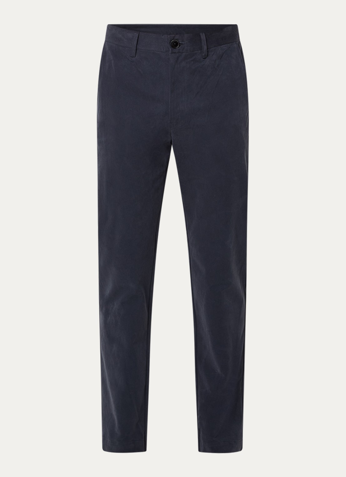 Armani Slim fit chino met steekzakken - voorkant 2 donkerblauw