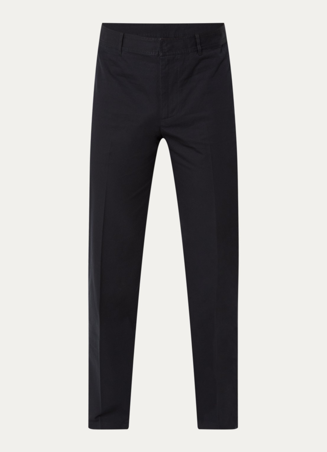 Armani Slim fit pantalon met steekzakken - voorkant 3 indigo